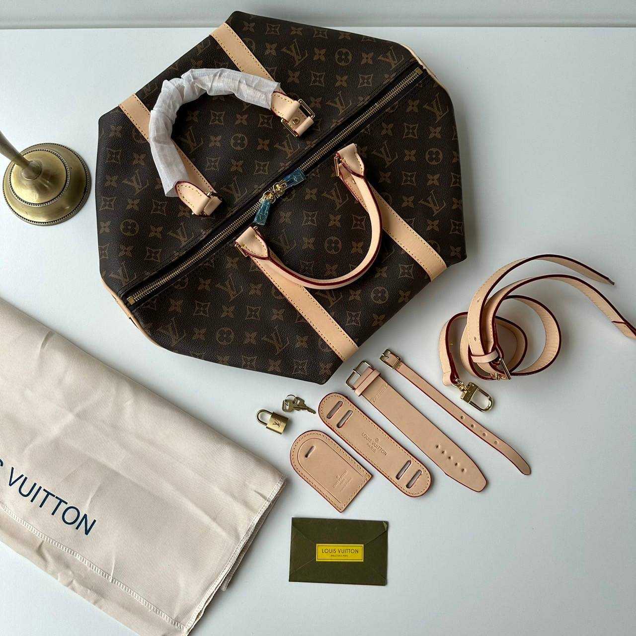How many Louis Vuitton's do you think can fit in this #LV Keepall