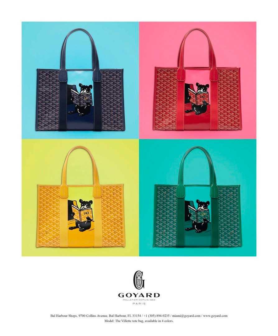 Goyard's New Villette Tote Bag is the Best Way to Personalize Your Vil
