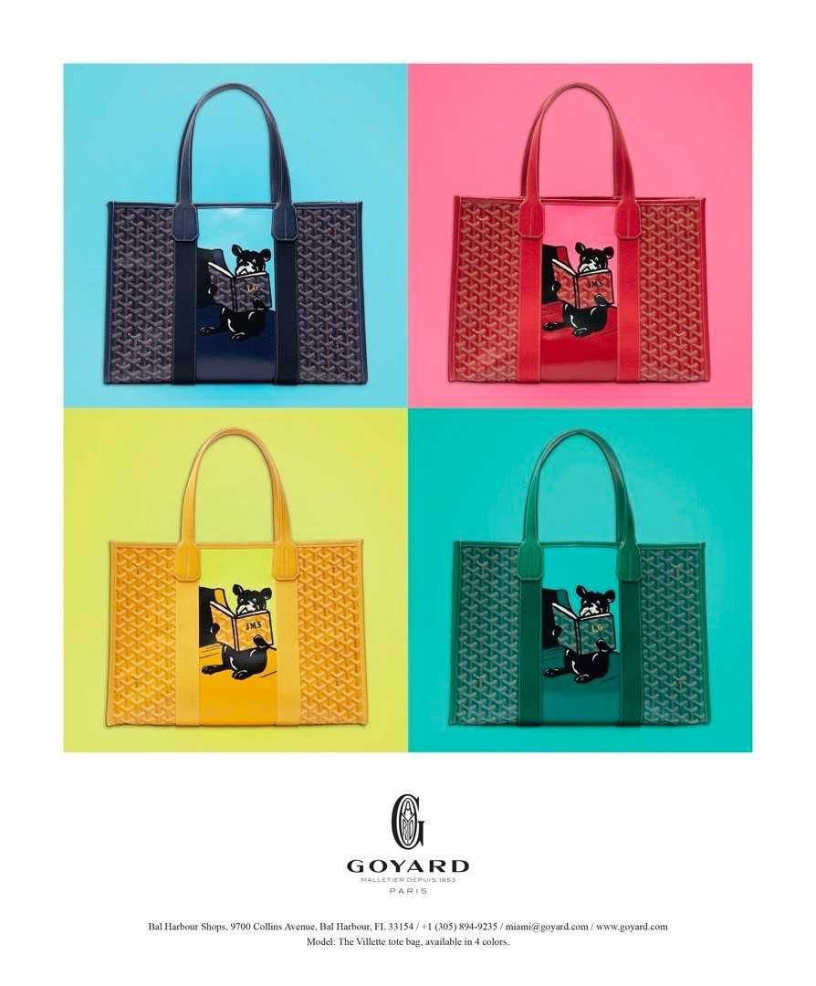 Goyard Villette Tote Bag LINE SHOPPING