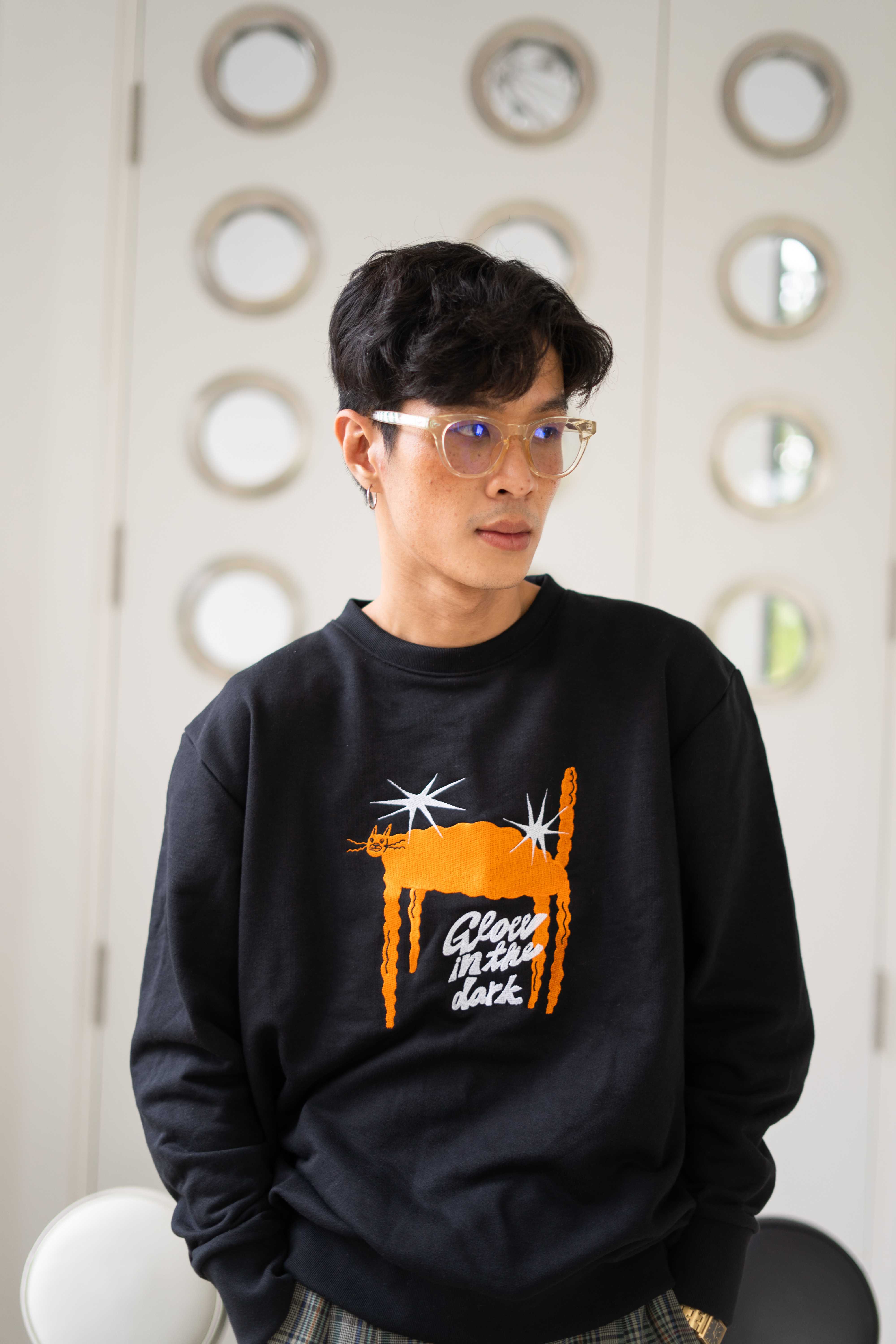 The long on sale dark hoodie