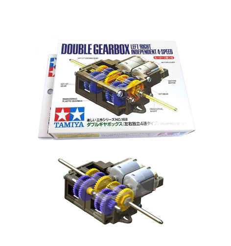 Tamiya#70168 ชุดเฟืองขับมอเตอร์คู่ 4อัตราทด (Double Gear Box 4