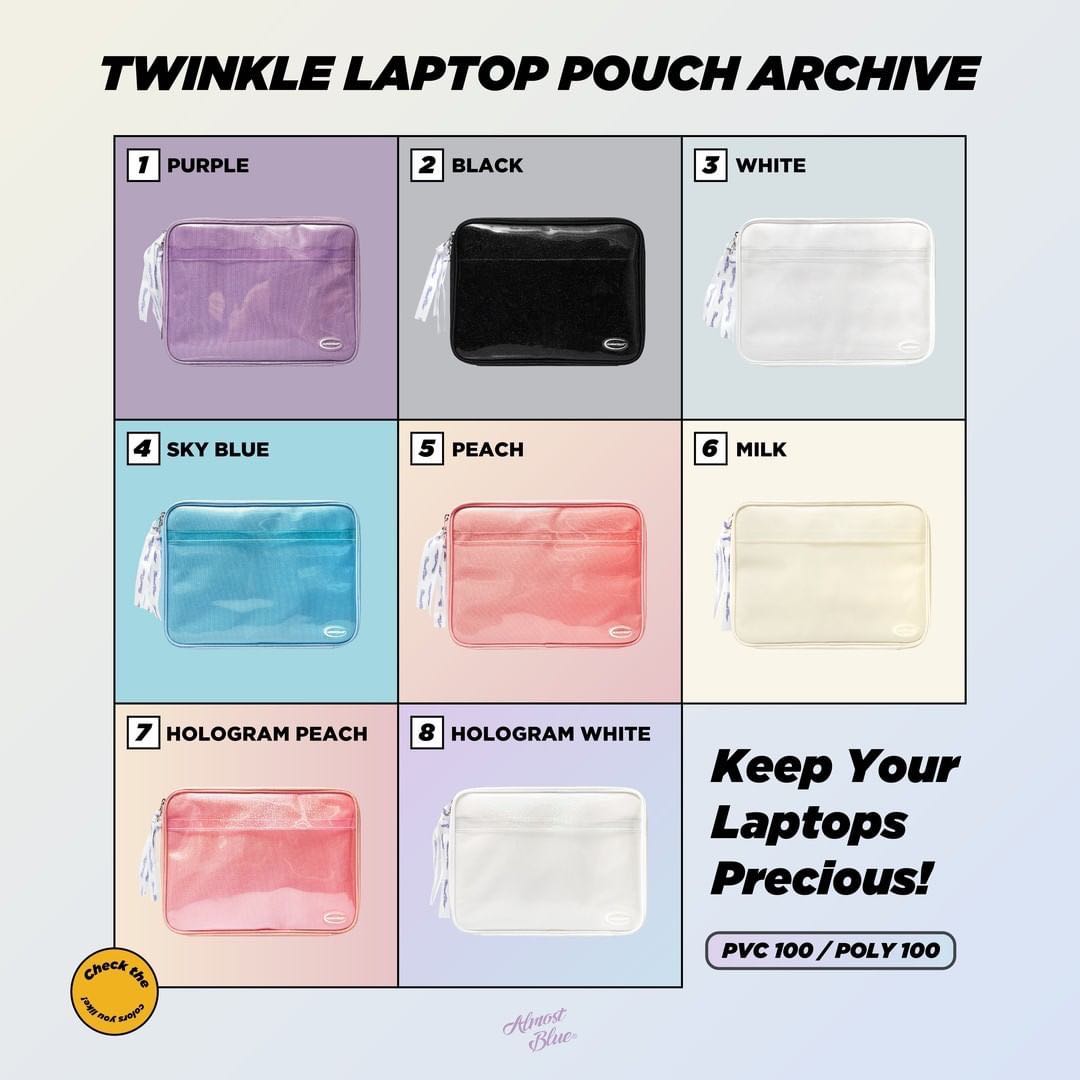 Almost blue laptop pouch hotsell