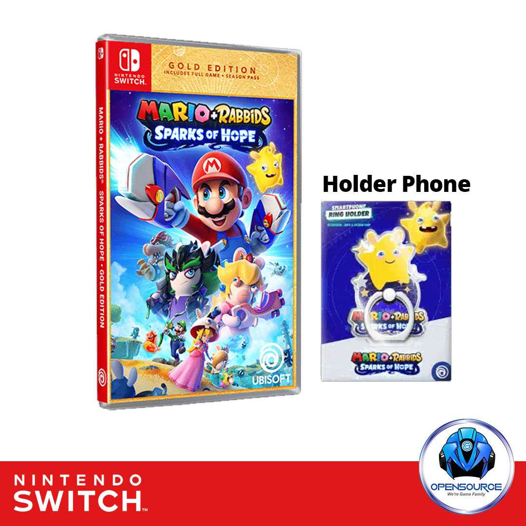 Hope [Gold | - Nintendo Mario+Rabbids (ASIA Sparks of SHOPPING Edition] EN/CH) LINE Switch
