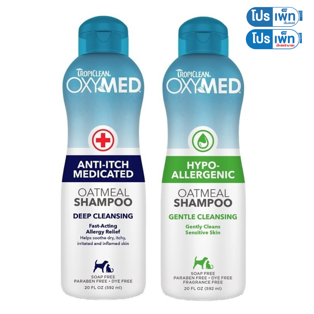 Tropiclean oxymed shampoo top