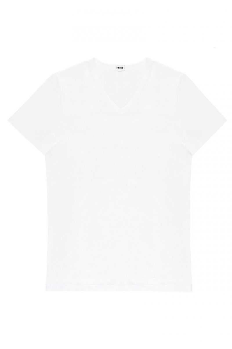 401331 Supreme Cotton Tee-Shirt V Neck | LINE SHOPPING