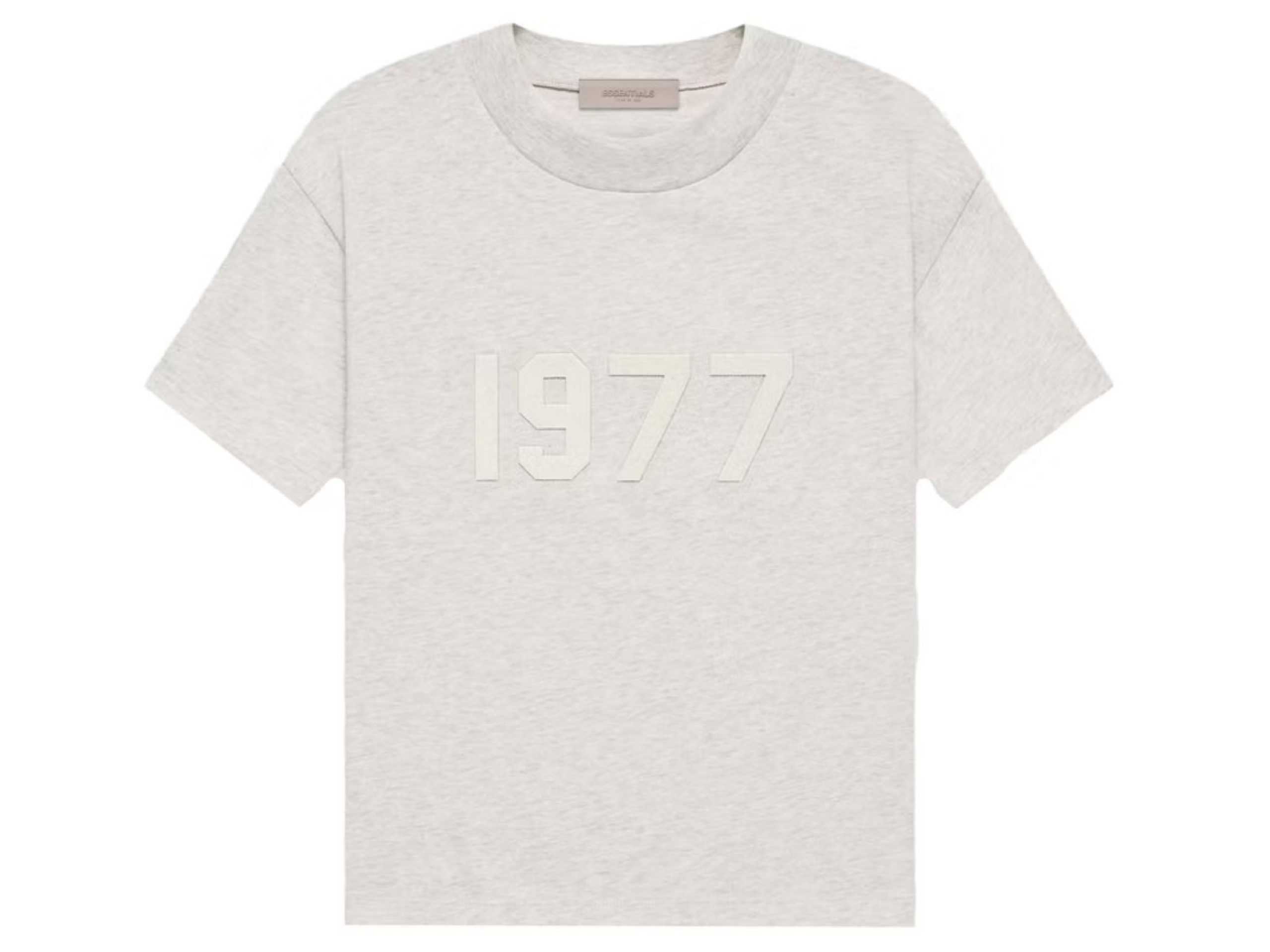 FOG – ESSENTIALS 1977 Logo T-Shirt (LIGHT OATMEAL) | LINE SHOPPING