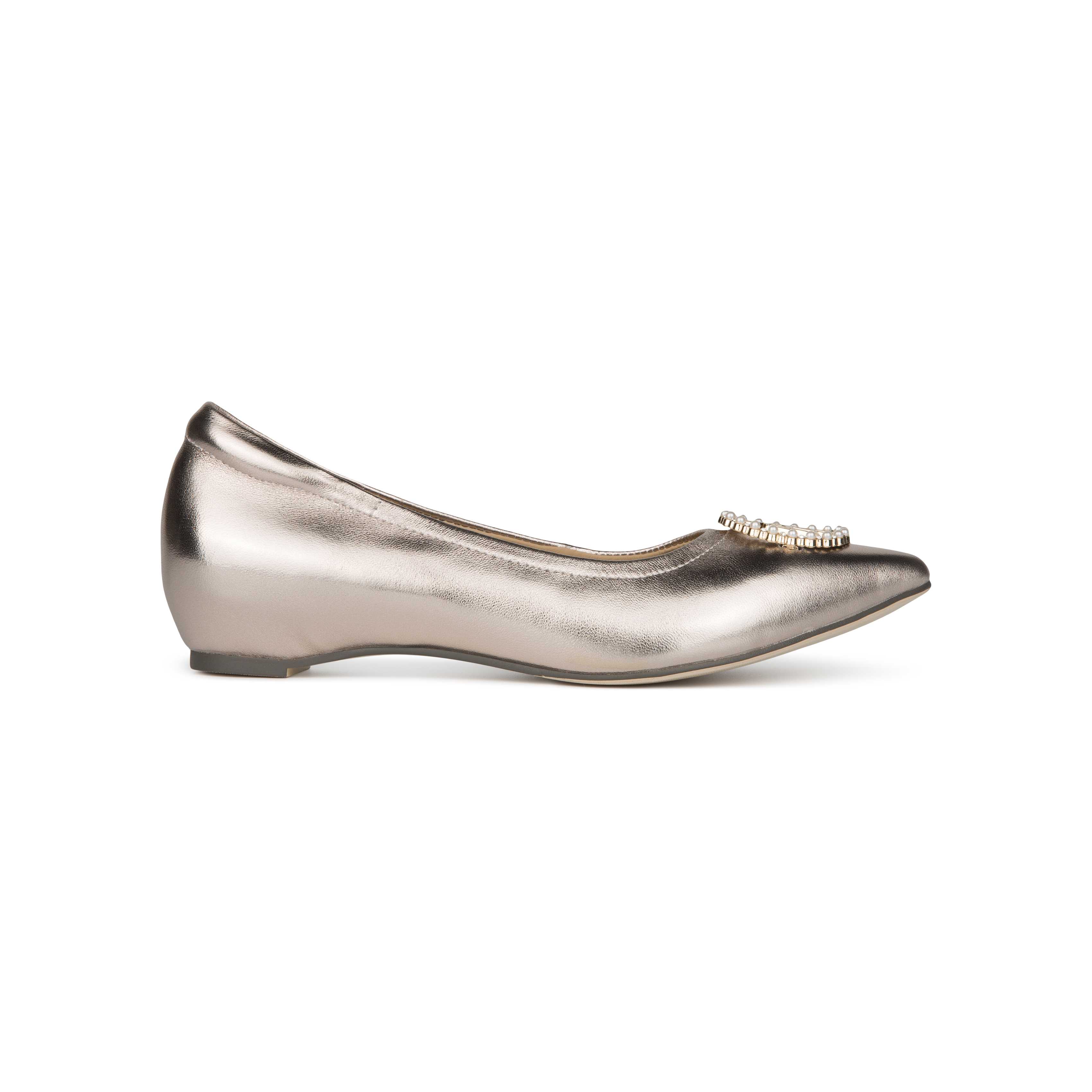 SHU CELLEB HEELS 1 ORIGINAL HIDDEN HEELS PEARL SIGNET - CHAMPAGNE ...