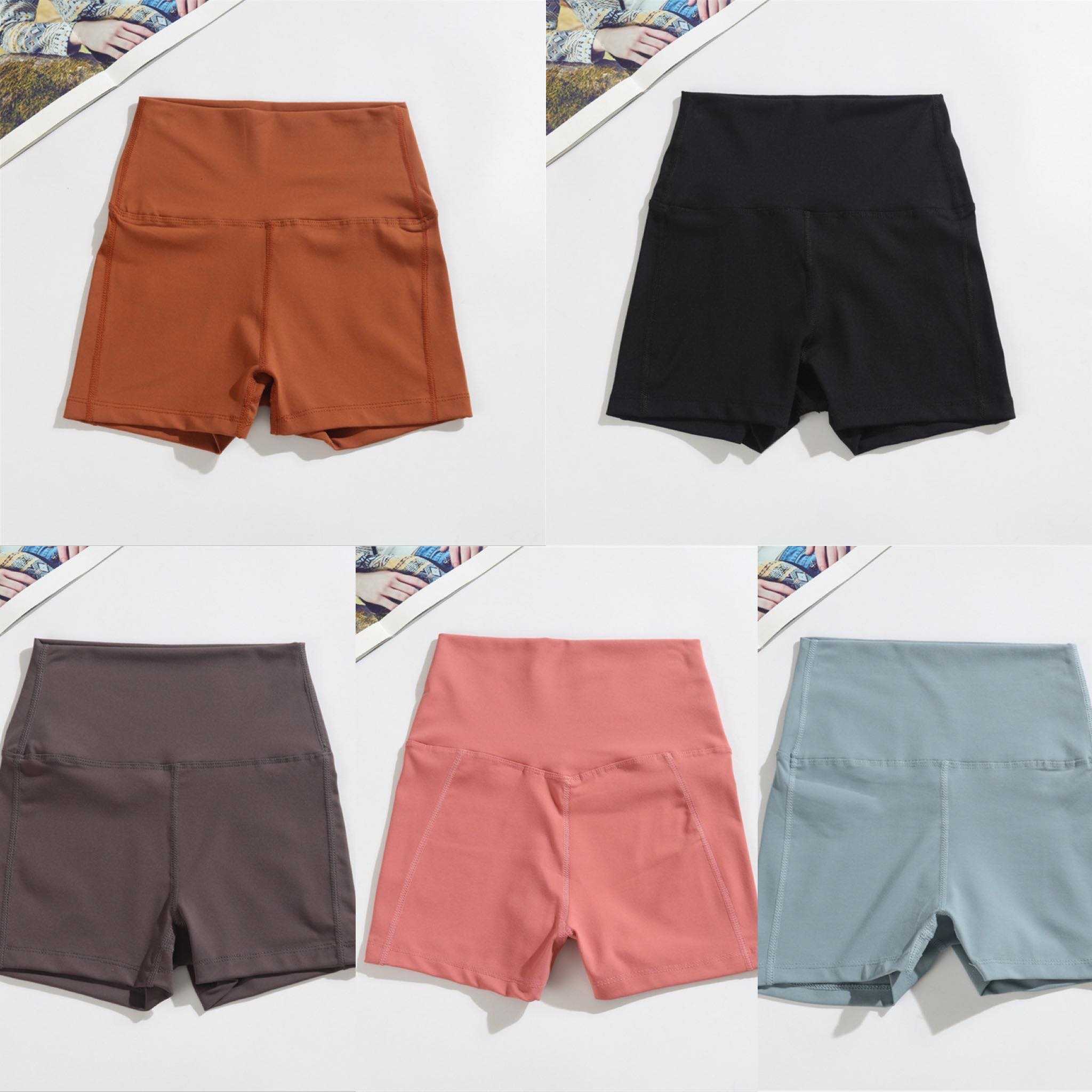Charlotte Shorts Ll ขายดี กางเกงออกกำลังกายขาสั้น กางเกงวิ่ง กางเกงโยคะ  ผ้าหนา กระชับ ยืดหยุ่น | Line Shopping