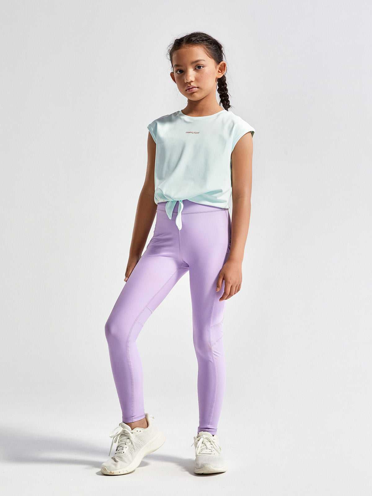 Girls leggings with mesh cheap