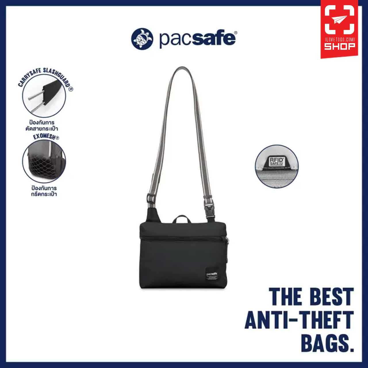 Pacsafe Slingsafe LX50 anti theft mini cross body bag