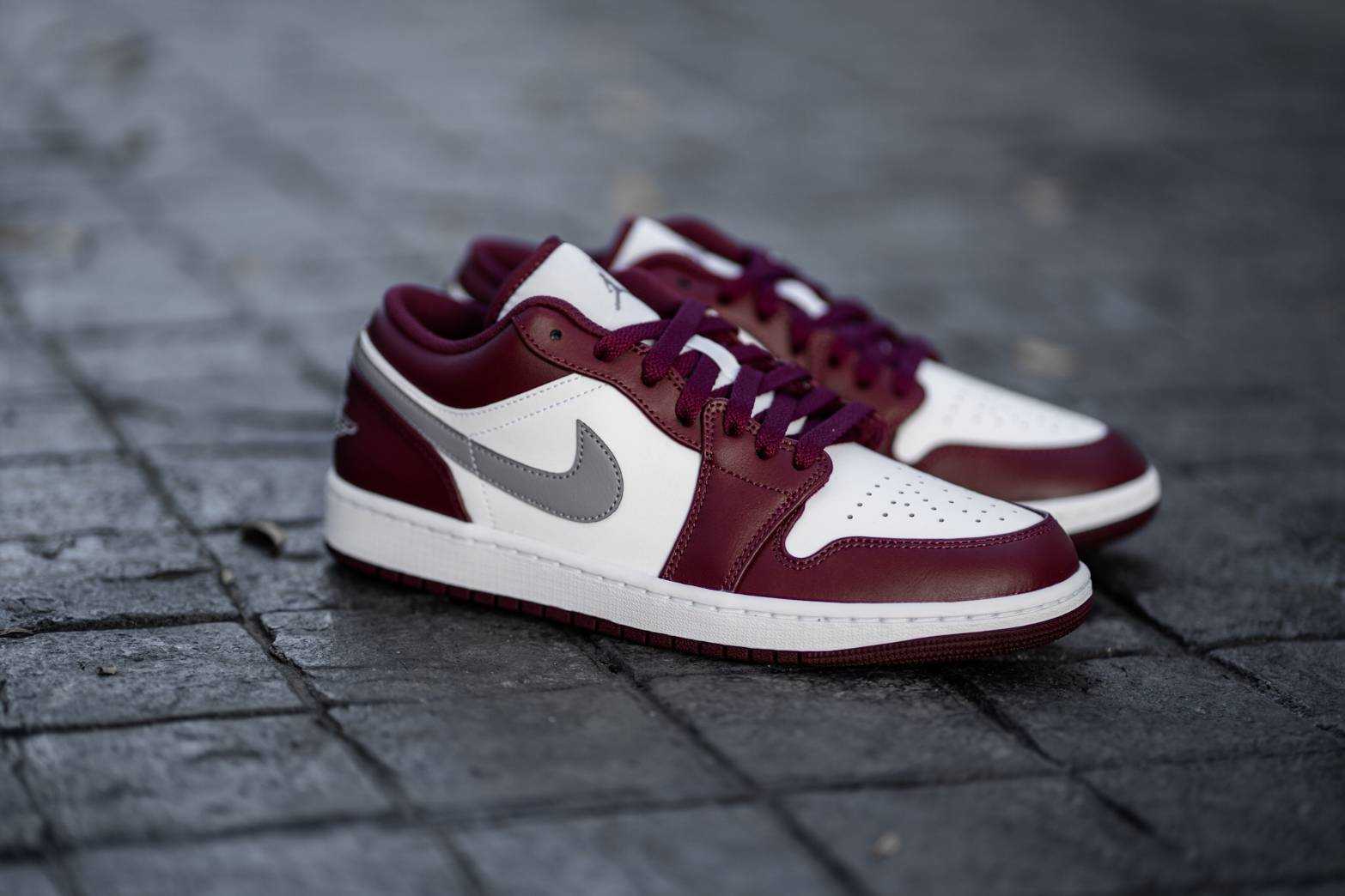 Jordan 1 low store bordeaux