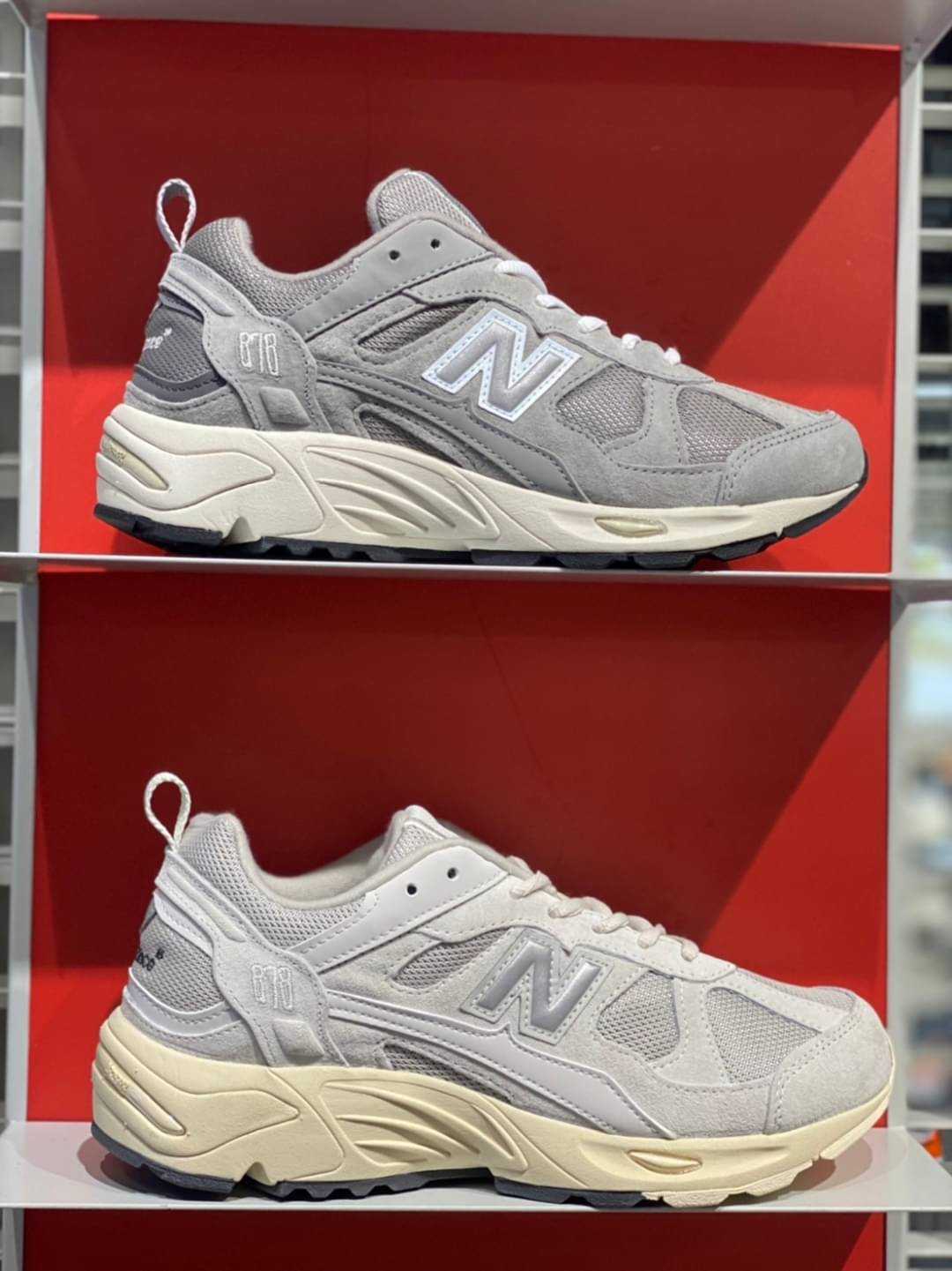 New Balance CM 878 mc1 สีเทาอ่อน/เทาเข้ม | LINE SHOPPING