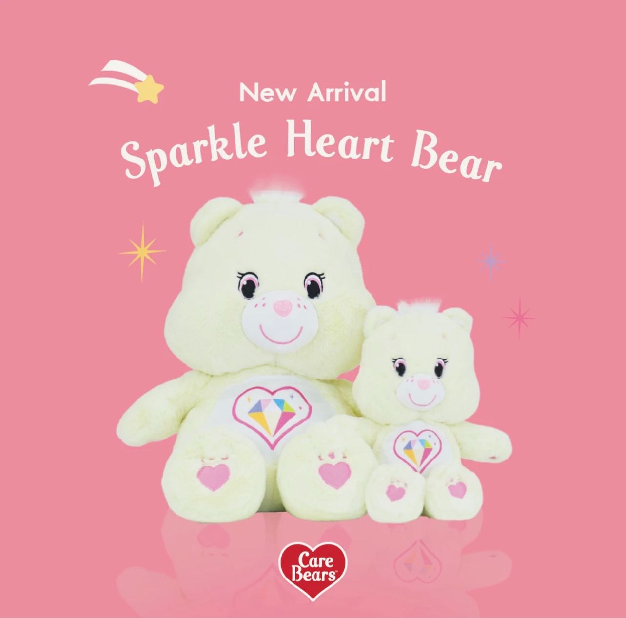 Sparkle heart care store bear