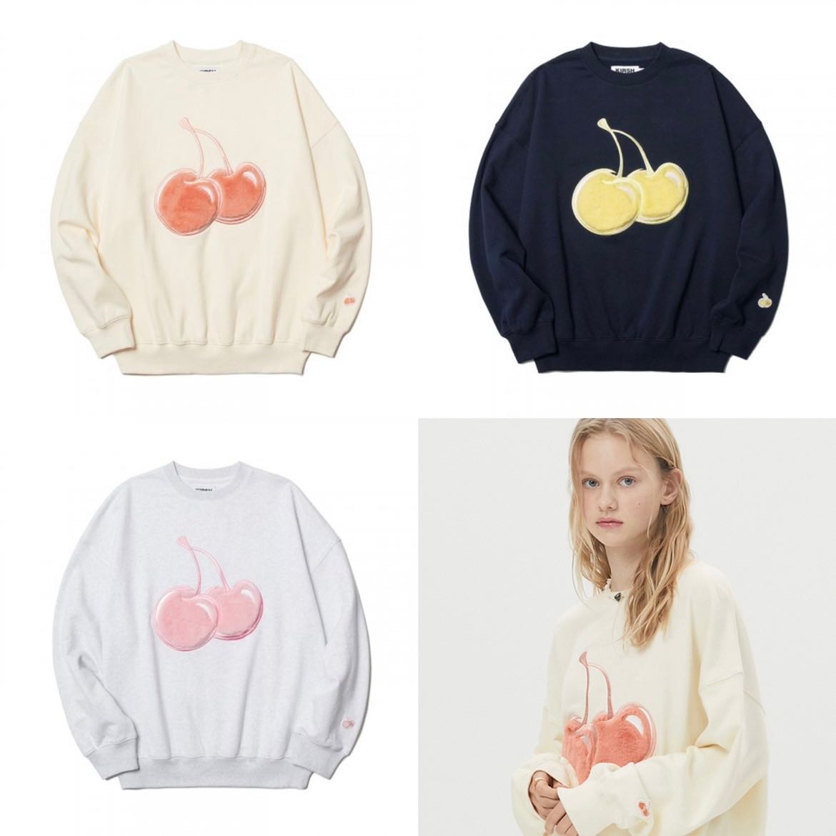 Big top cherry sweatshirt