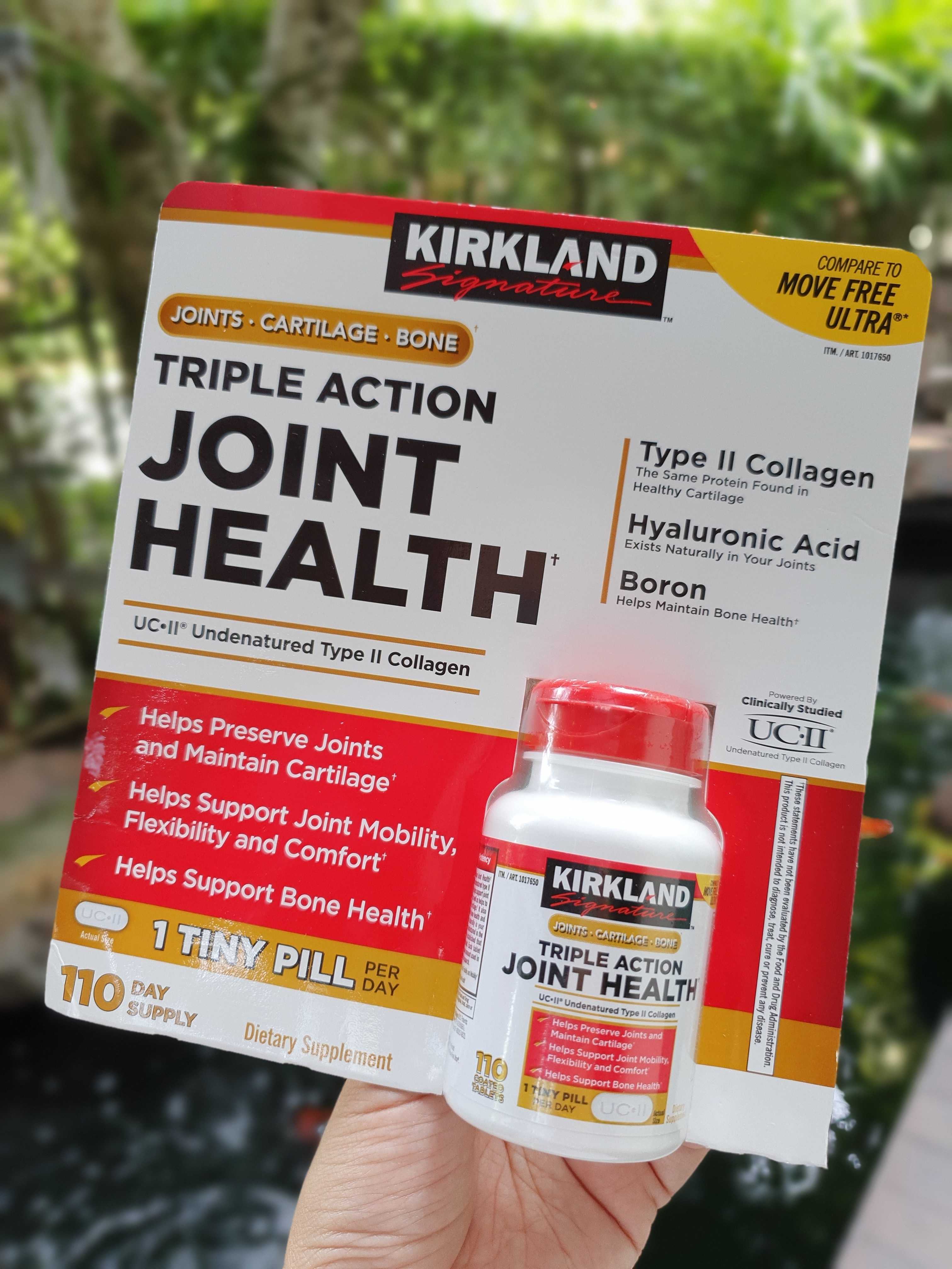 Kirkland Signature Triple Action Joint Health, 110 Coated Tablets