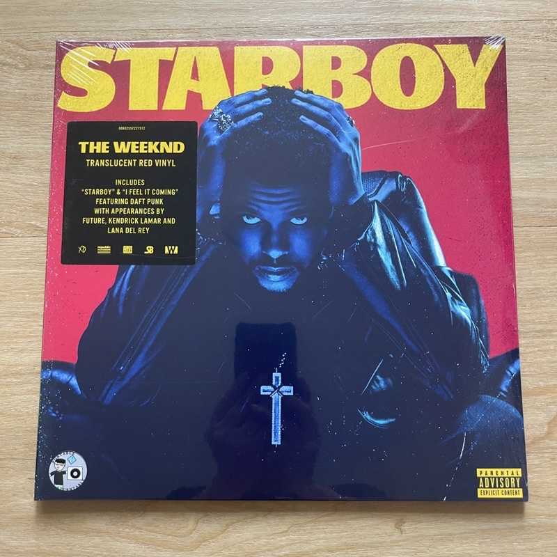 แผ่นเสียง The Weeknd – Starboy, 2 x Vinyl, LP, Album, Red Translucent,  แผ่นเสียงมือหนึ่ง ซีล