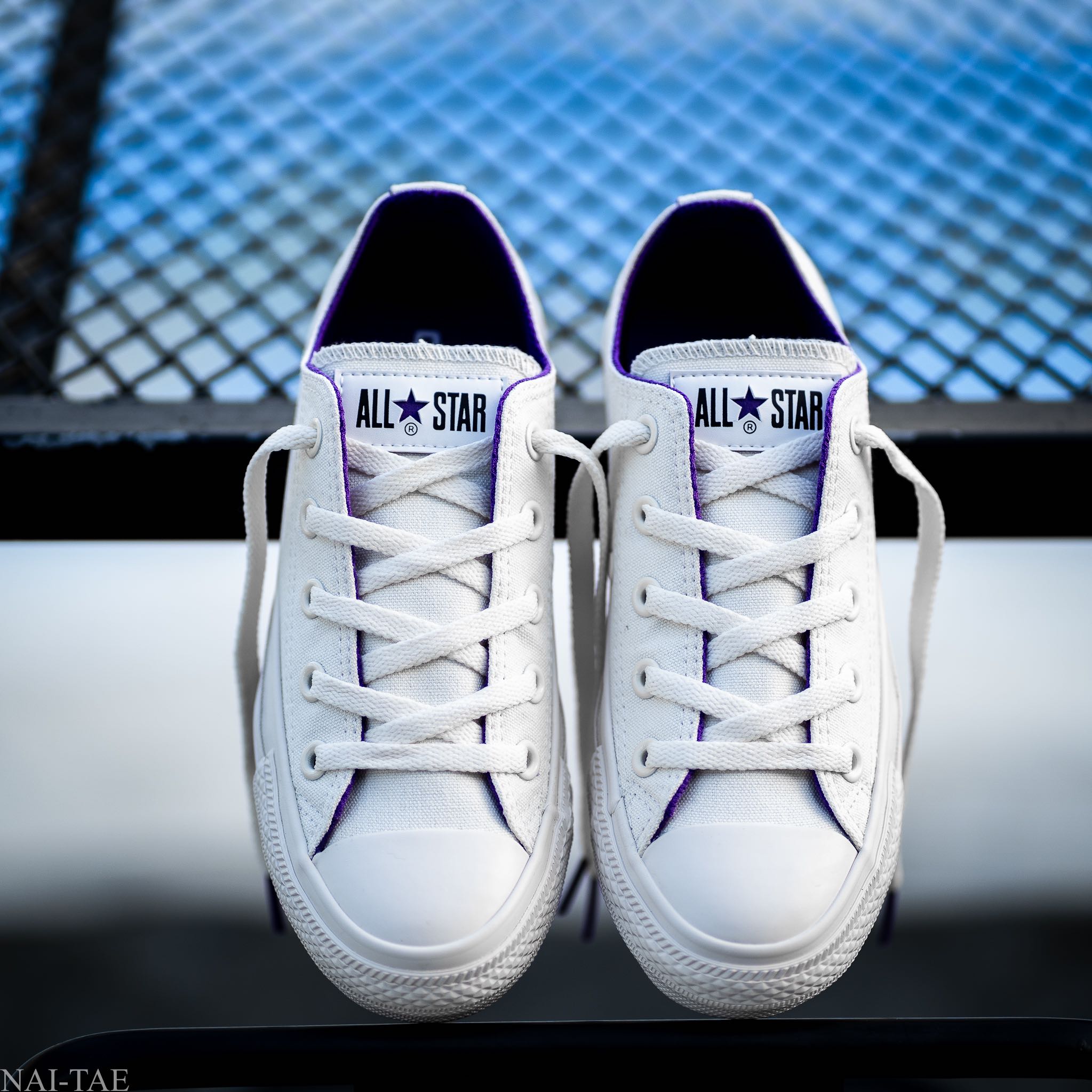 Exclusive Japan CONVERSE ALL STAR COSMOINWHITE OX WHITE PURPLE