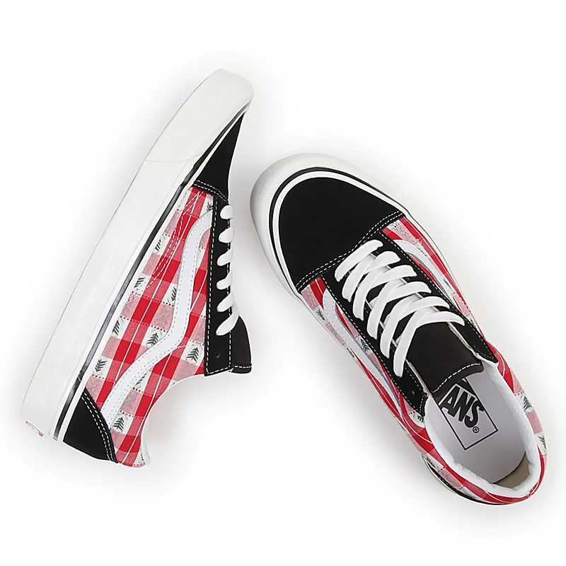 OLD SKOOL 36 DX ANAHEIM FACTORY OG PLAID RED SEASONAL