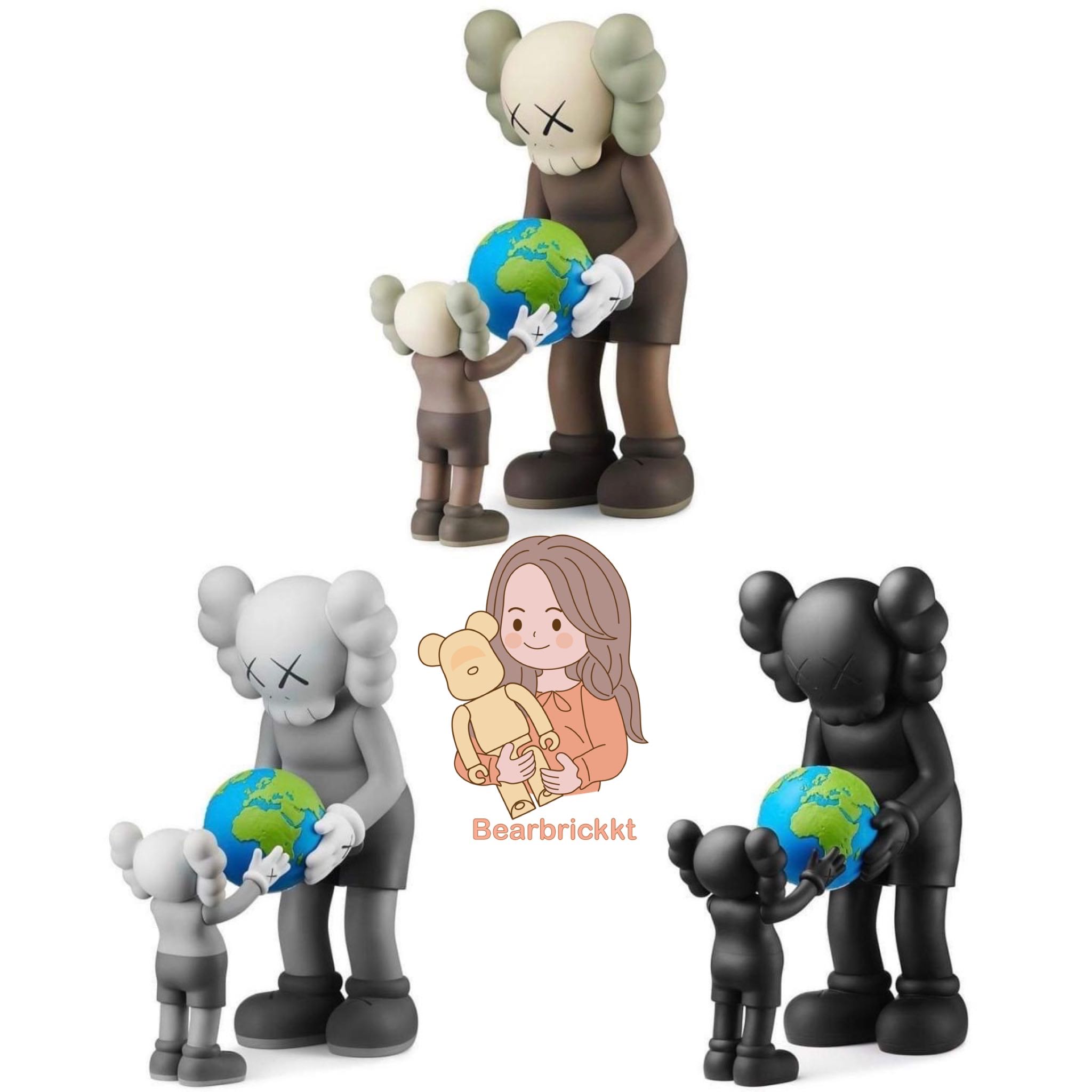 💟 KAWS The Promise (Brown) | LINE SHOPPING
