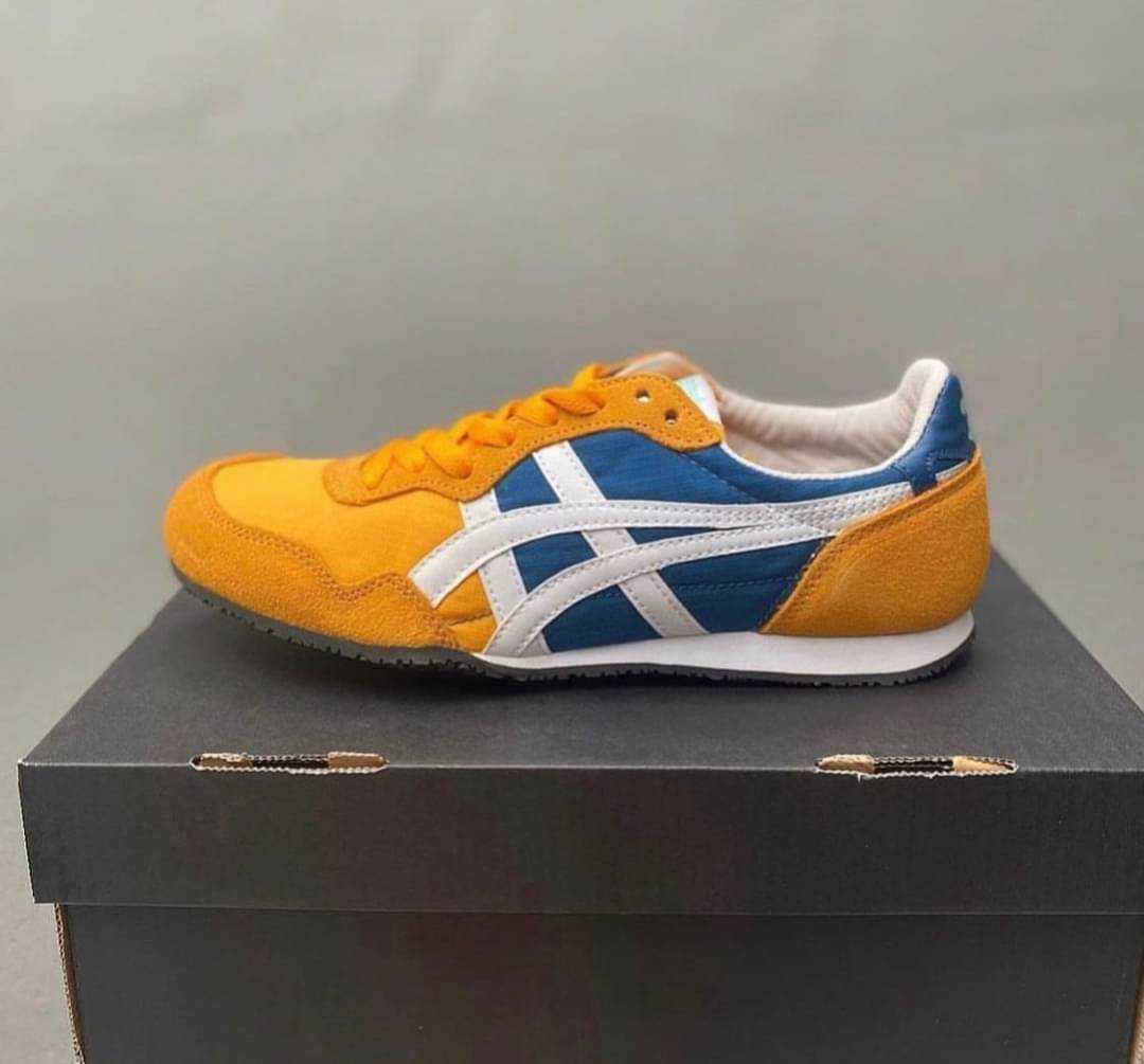 Onitsuka Tiger Serrano Mako Blue/White | LINE SHOPPING