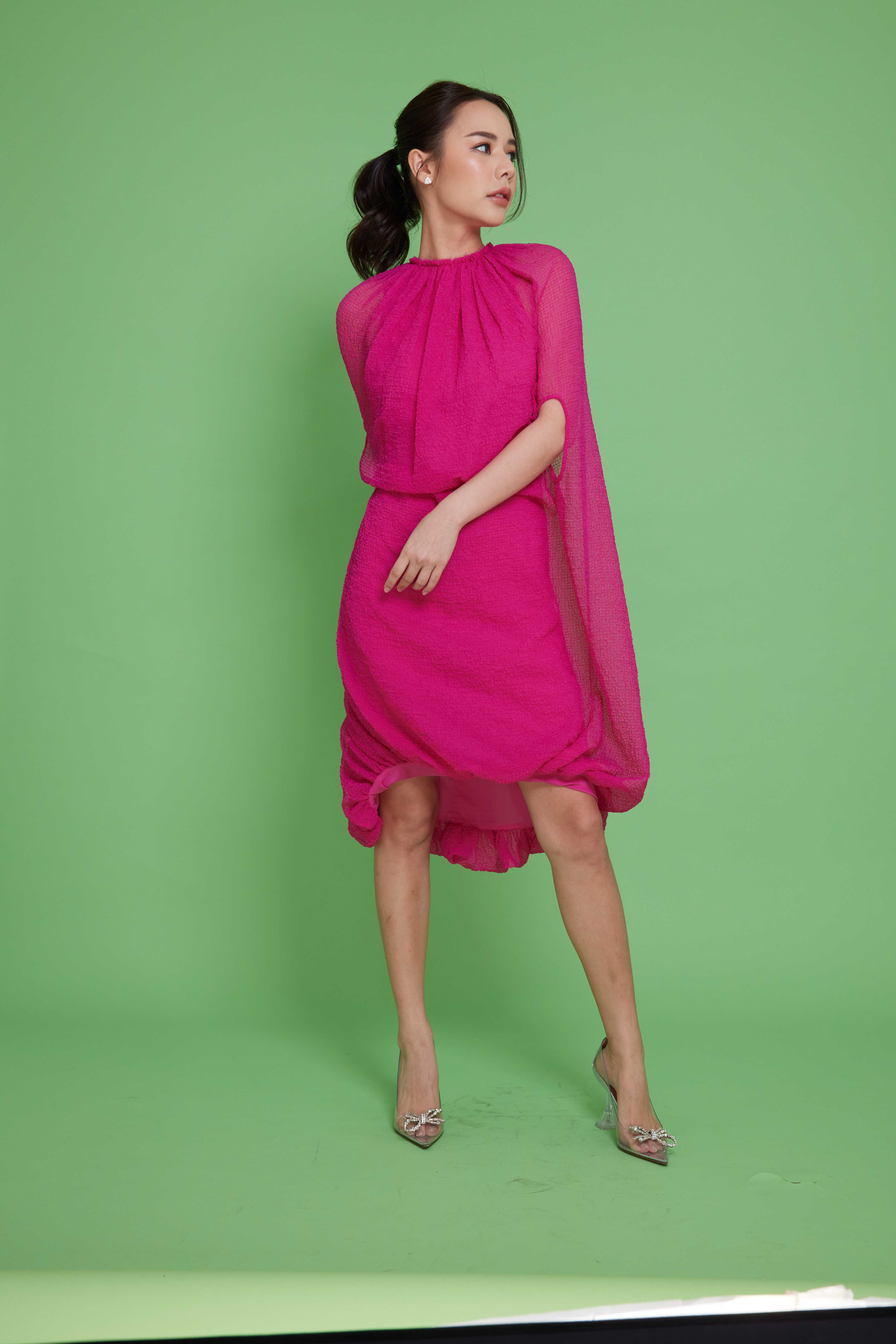 Helmut lang pink dress discount
