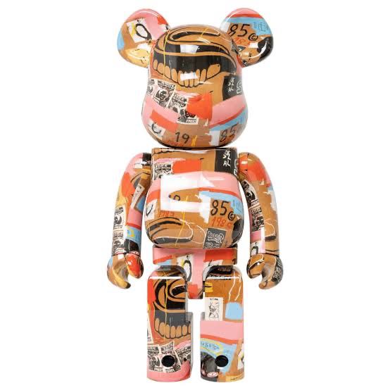 Bearbrick Andy Warhol x Jean-Michel Basquiat #2 1000% | LINE SHOPPING