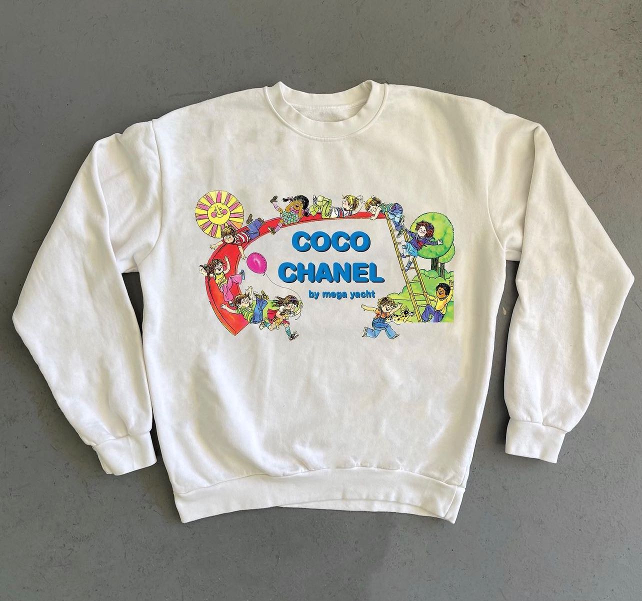Mega yacht best sale chanel hoodie