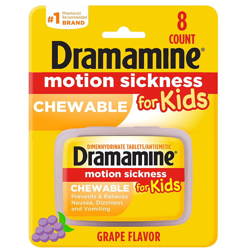 Dramamine Kids แก้เมารถ เมาเรือ เมาเครื่องบิน สำหรับเด็ก 2 12 ปี LINE SHOPPING