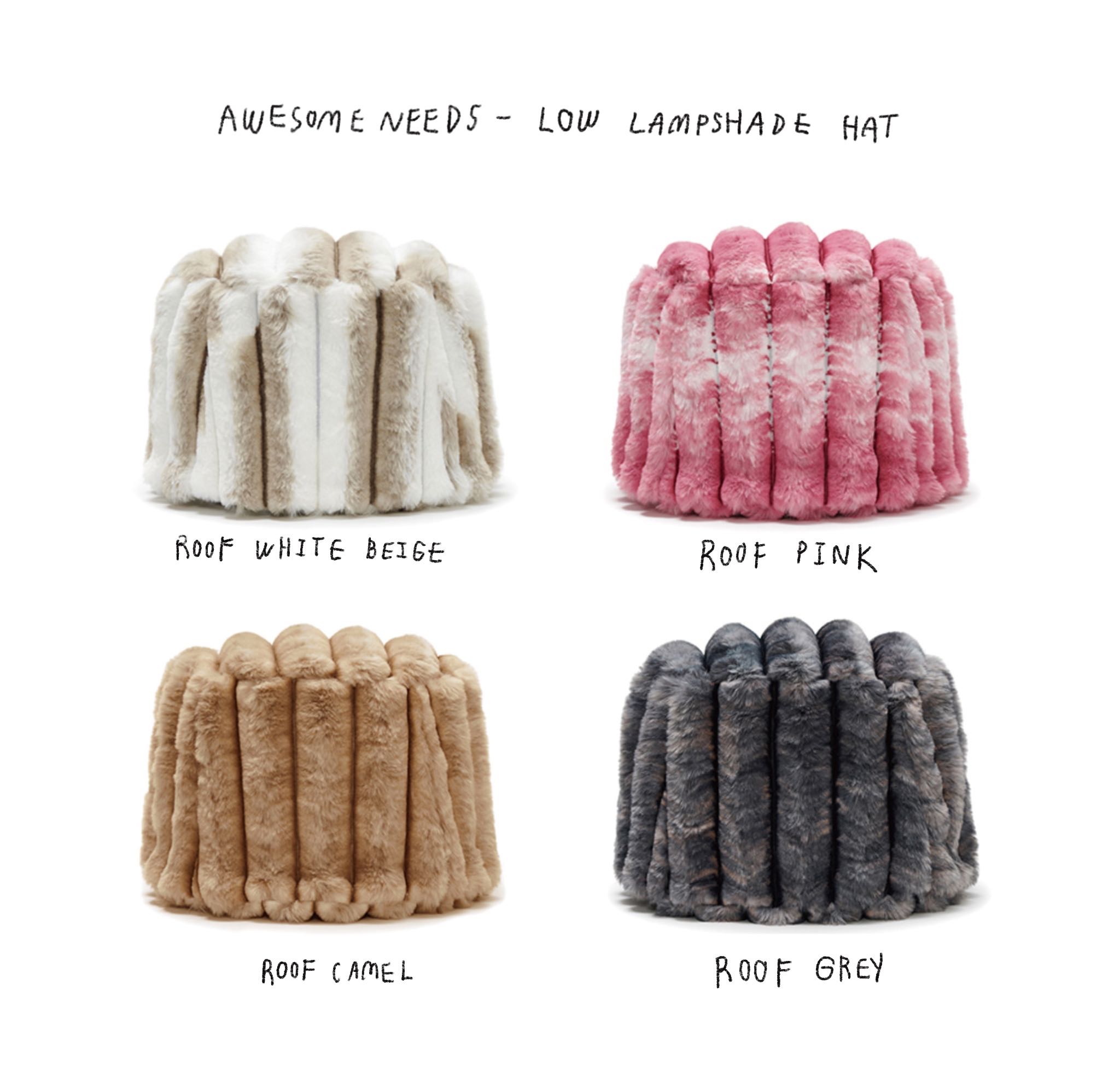 PRE,รวมส่ง) LOW LAMPSHADE HAT/AWESOMENEEDS | LINE SHOPPING
