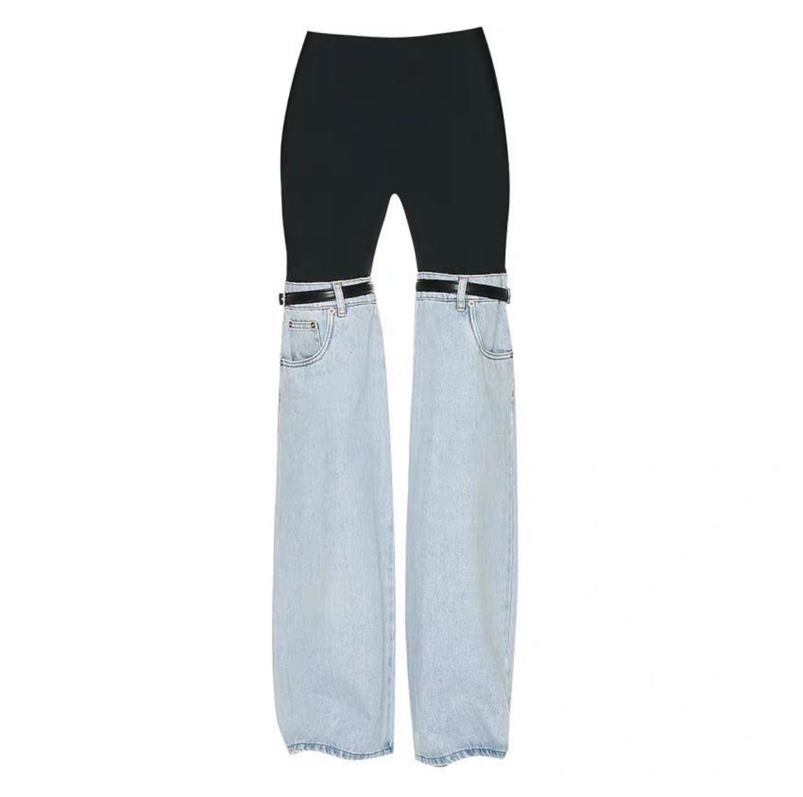 Half sweatpants best sale half jeans