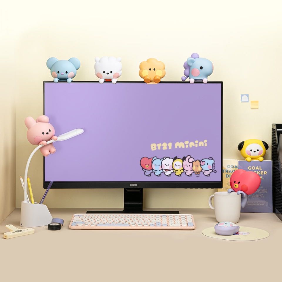 พร้อมส่ง🎉 Bt21 Minini Monitor Air Freshener ฟิกเกอร์ติดจอคอมและน้ำหอม ...
