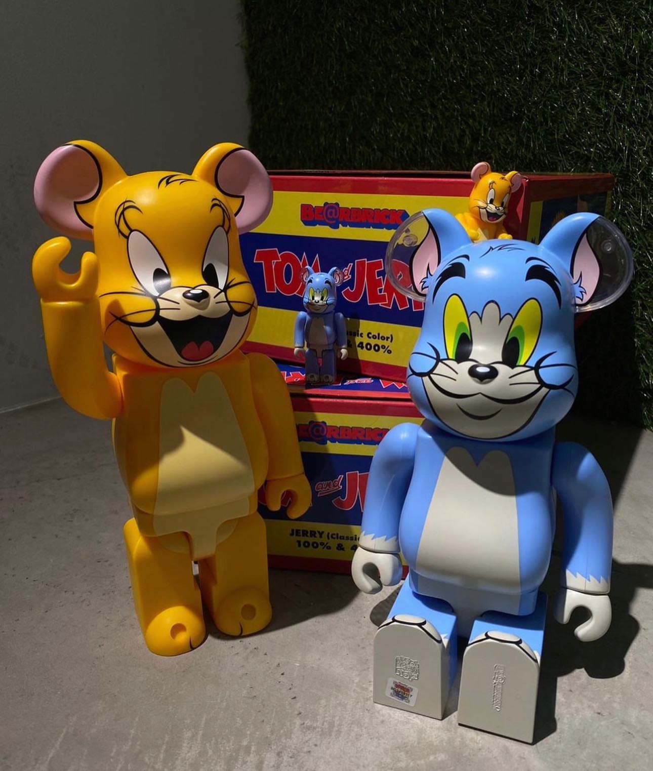 ✨Pre-Order BE@RBRICK TOM AND JERRY (Classic Color) Japan lot