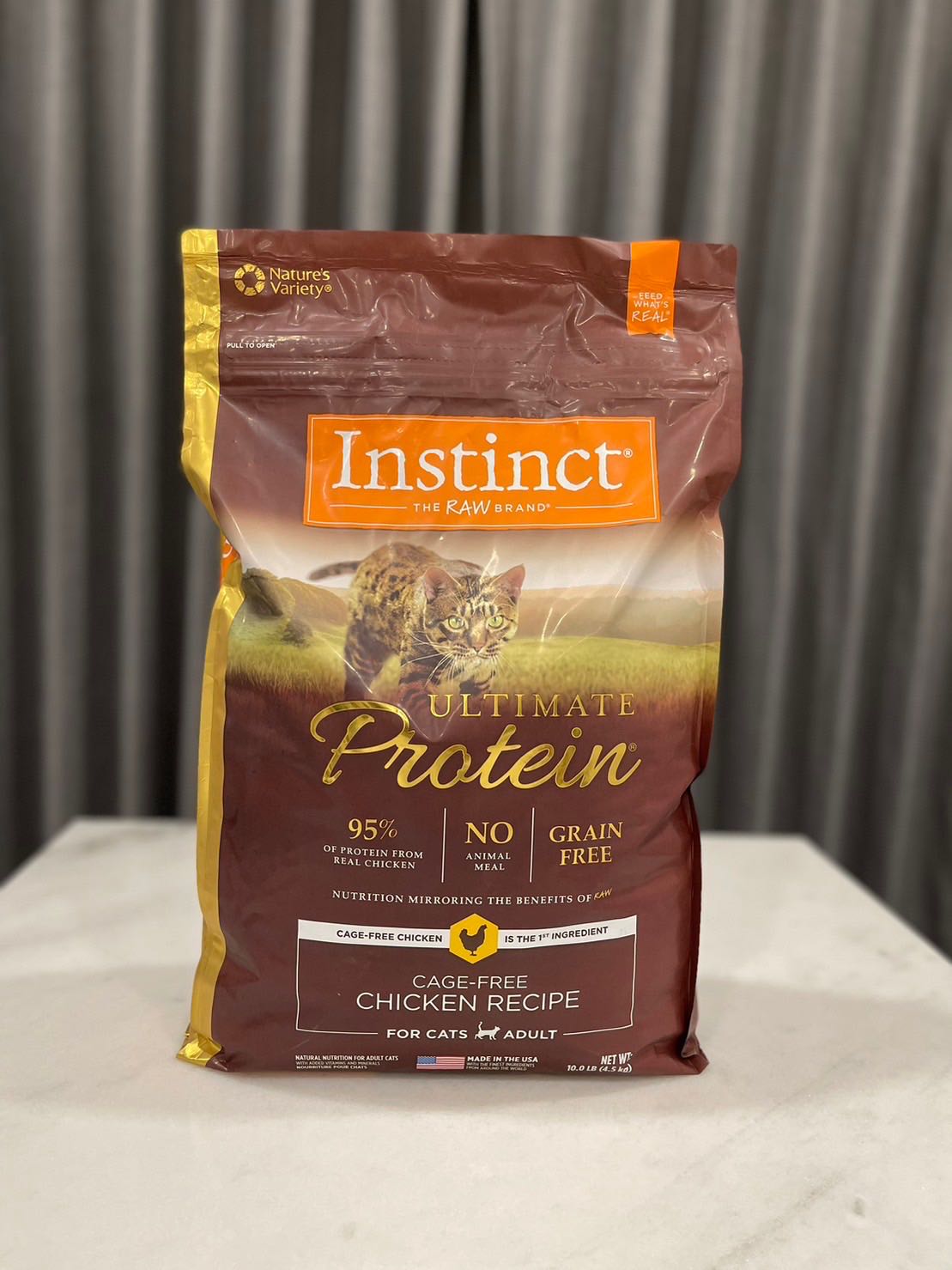 Instinct ultimate protein cat food outlet