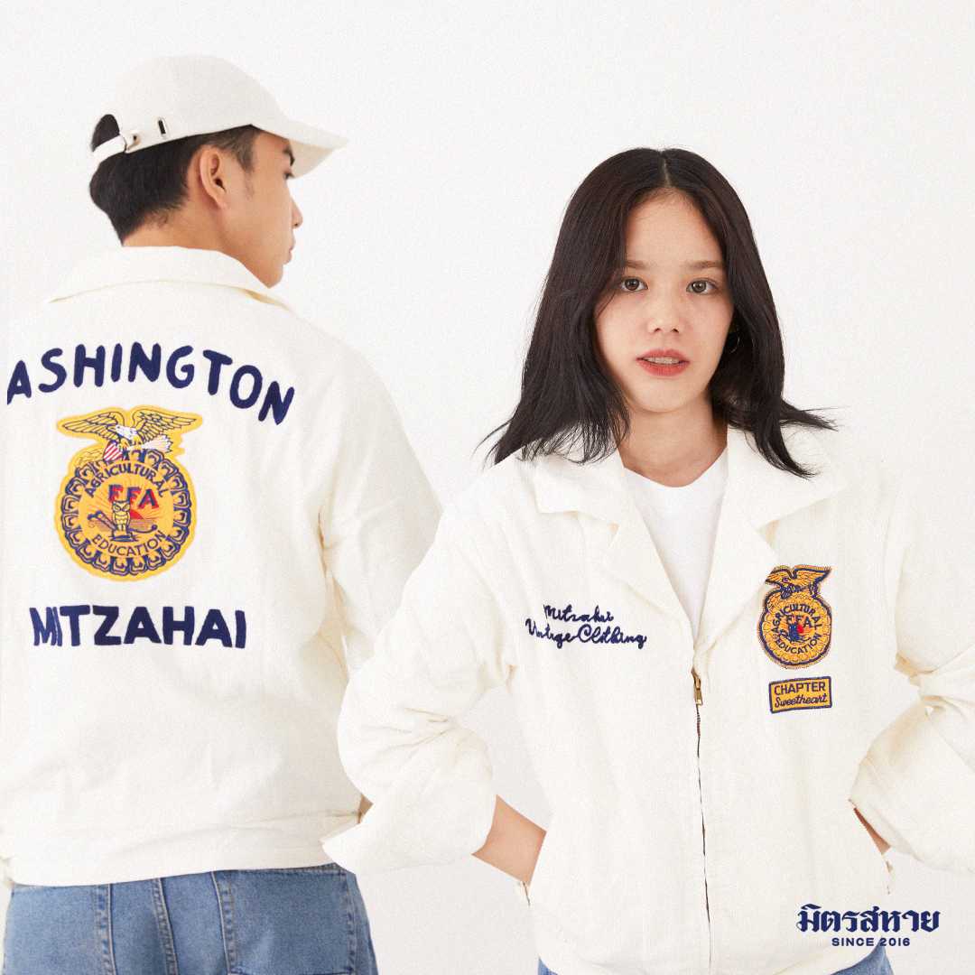 White ffa jacket hot sale
