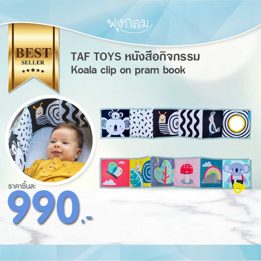 Taf toys clip clearance on pram book