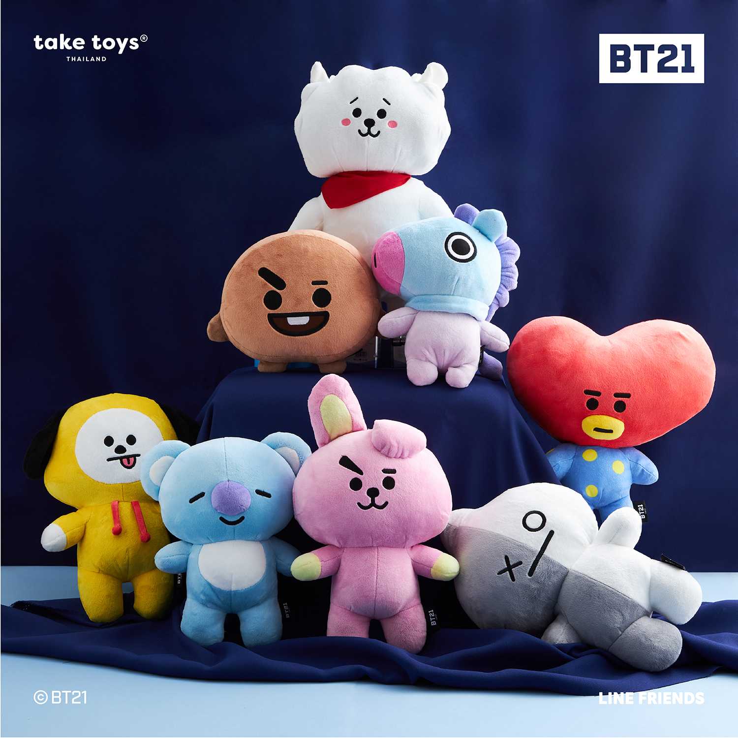 Bt21 top plush doll