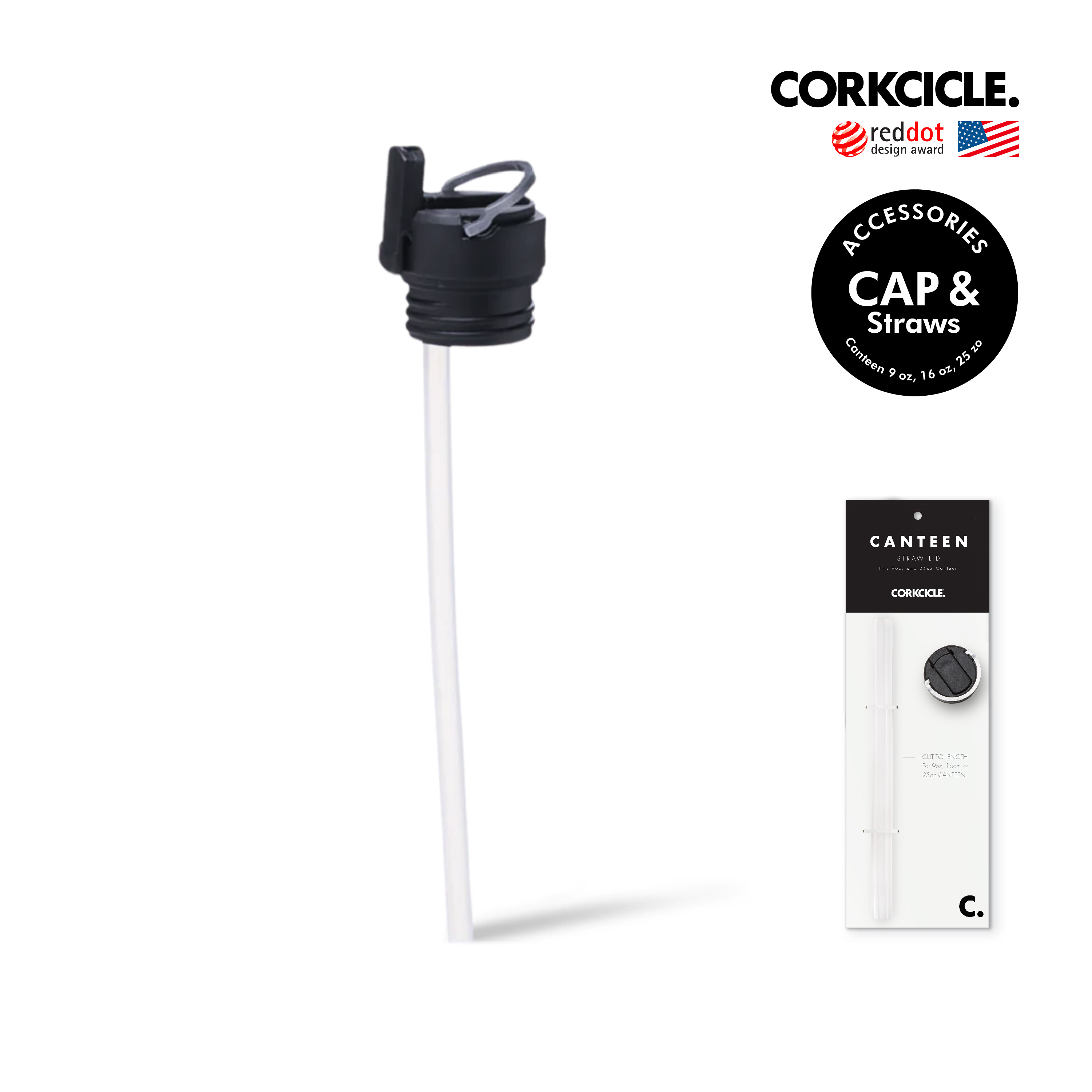 CORKCICLE. CORKCICLE - Straw Lid