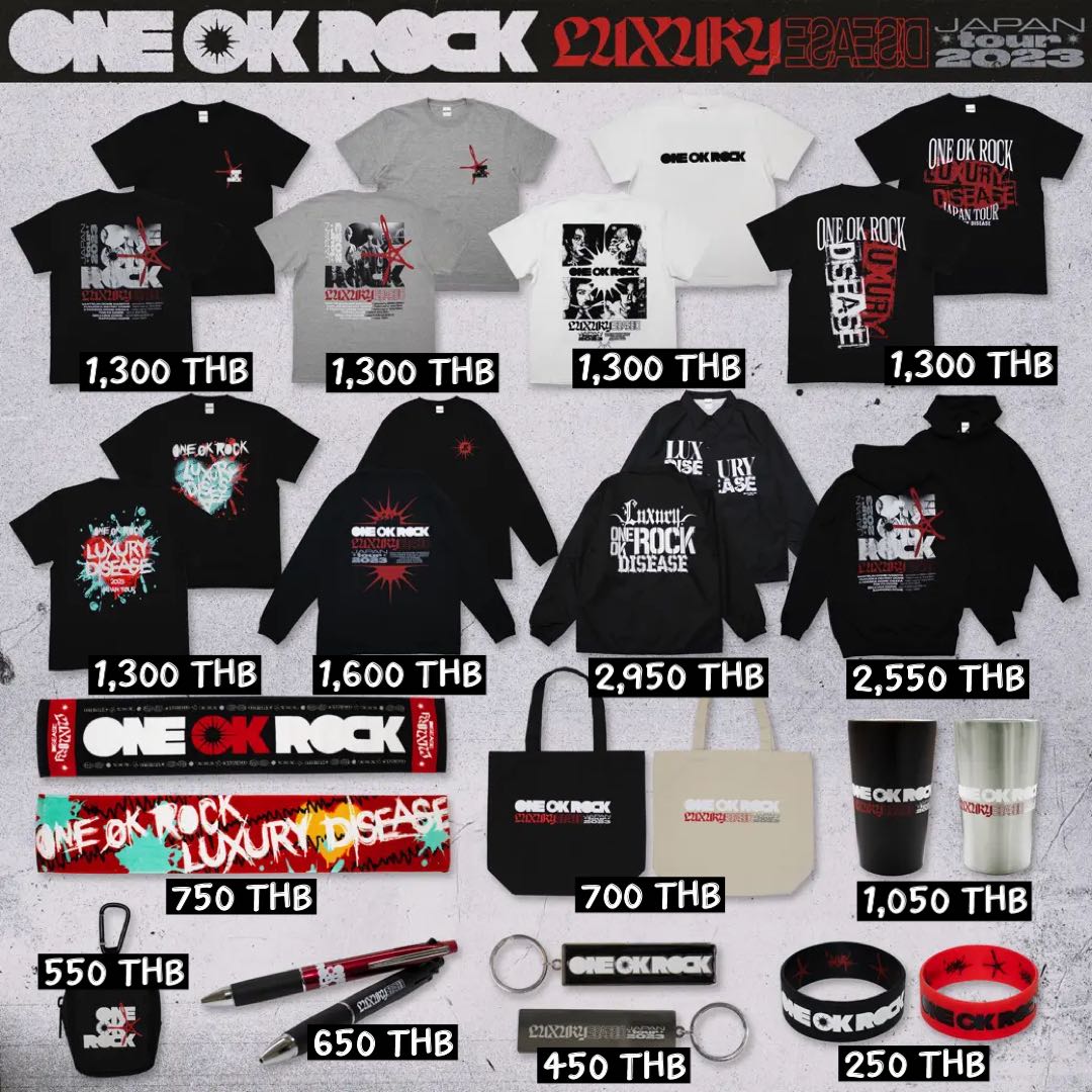 『PREORDER』ONE OK ROCK 2023 LUXURY DISEASE JAPAN DOME TOUR OFFICIAL
