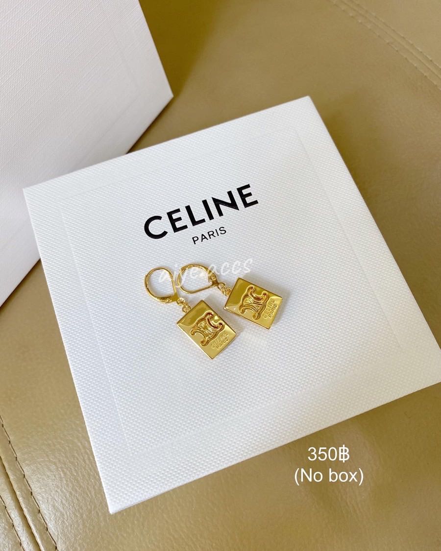 Celine alphabet earrings top