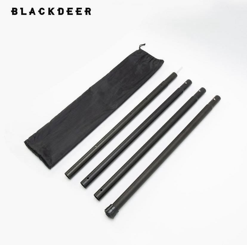 Aluminum tarp clearance pole
