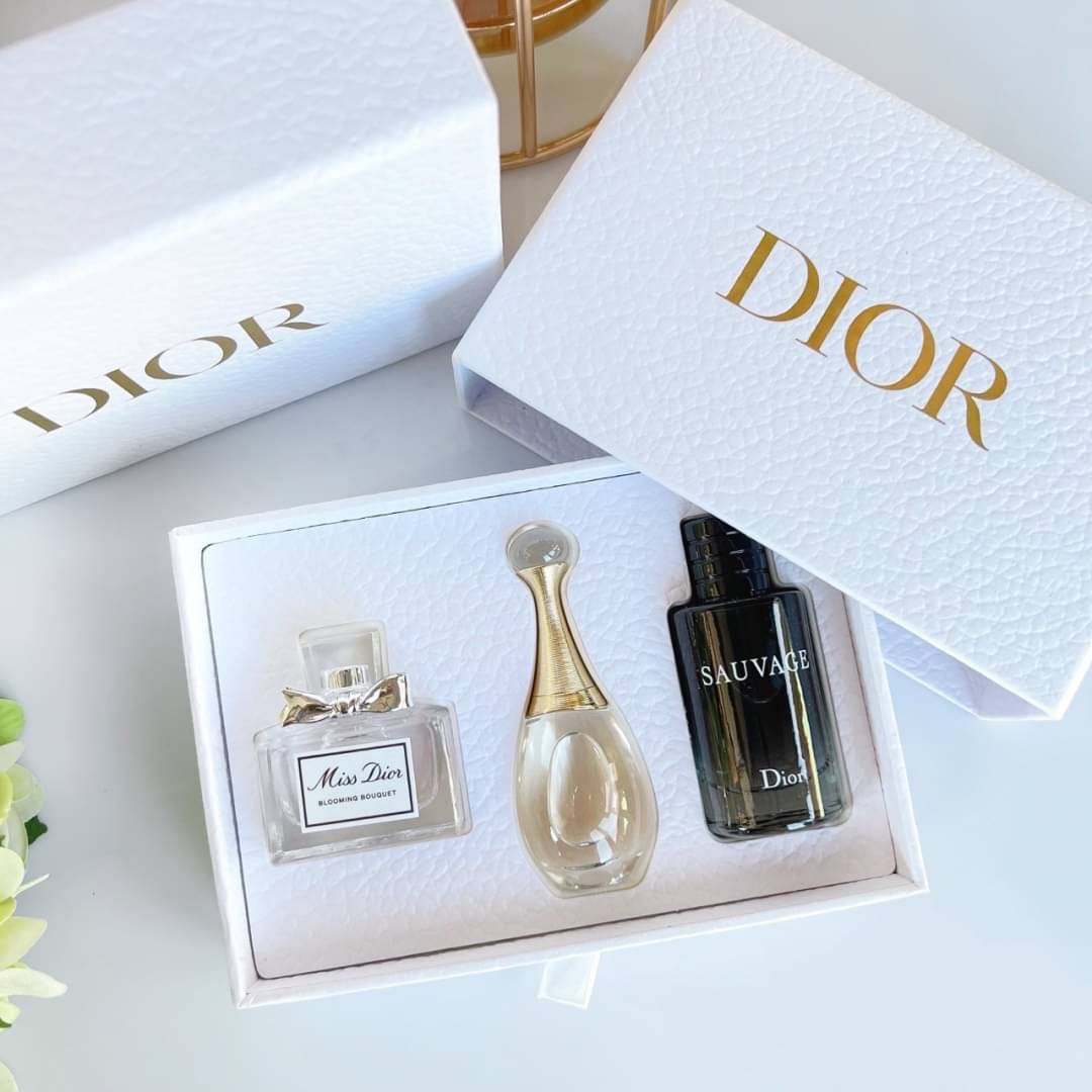 Dior perfume minis deals gift set