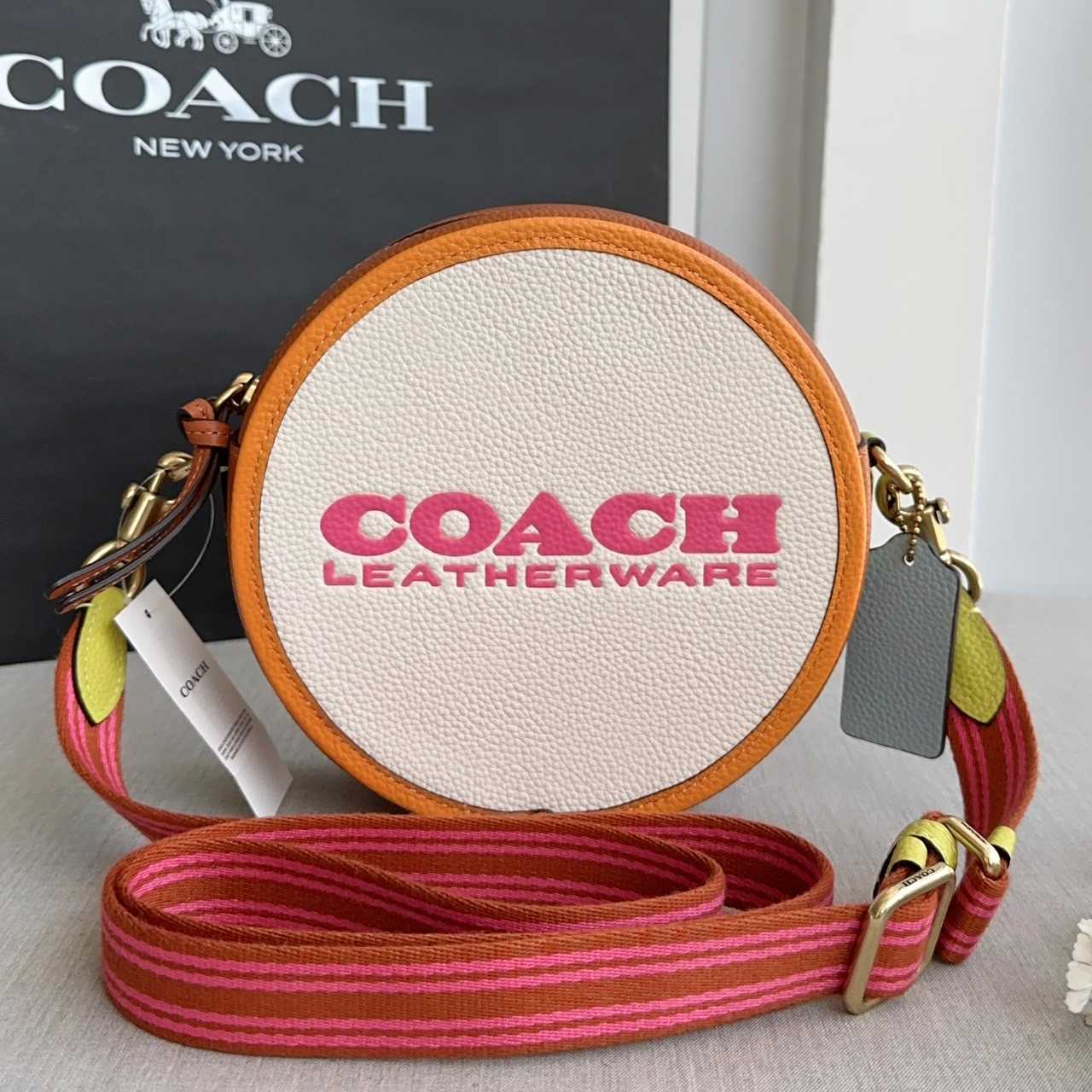 Coach Kia Camera Bag In Colorblock