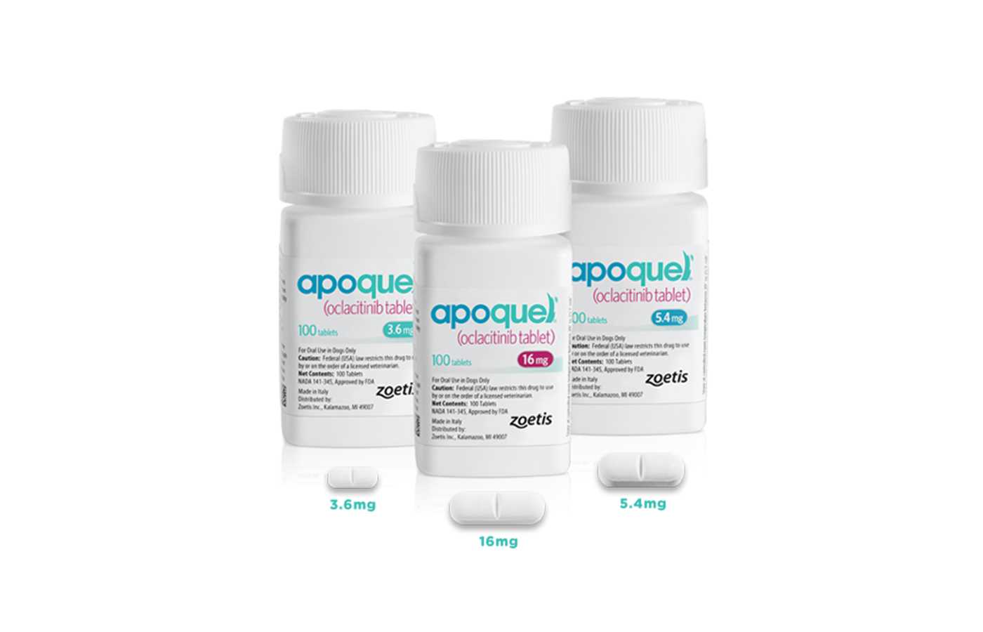 Apoquel Oclacitinib Tablet x 100 tablets LINE SHOPPING