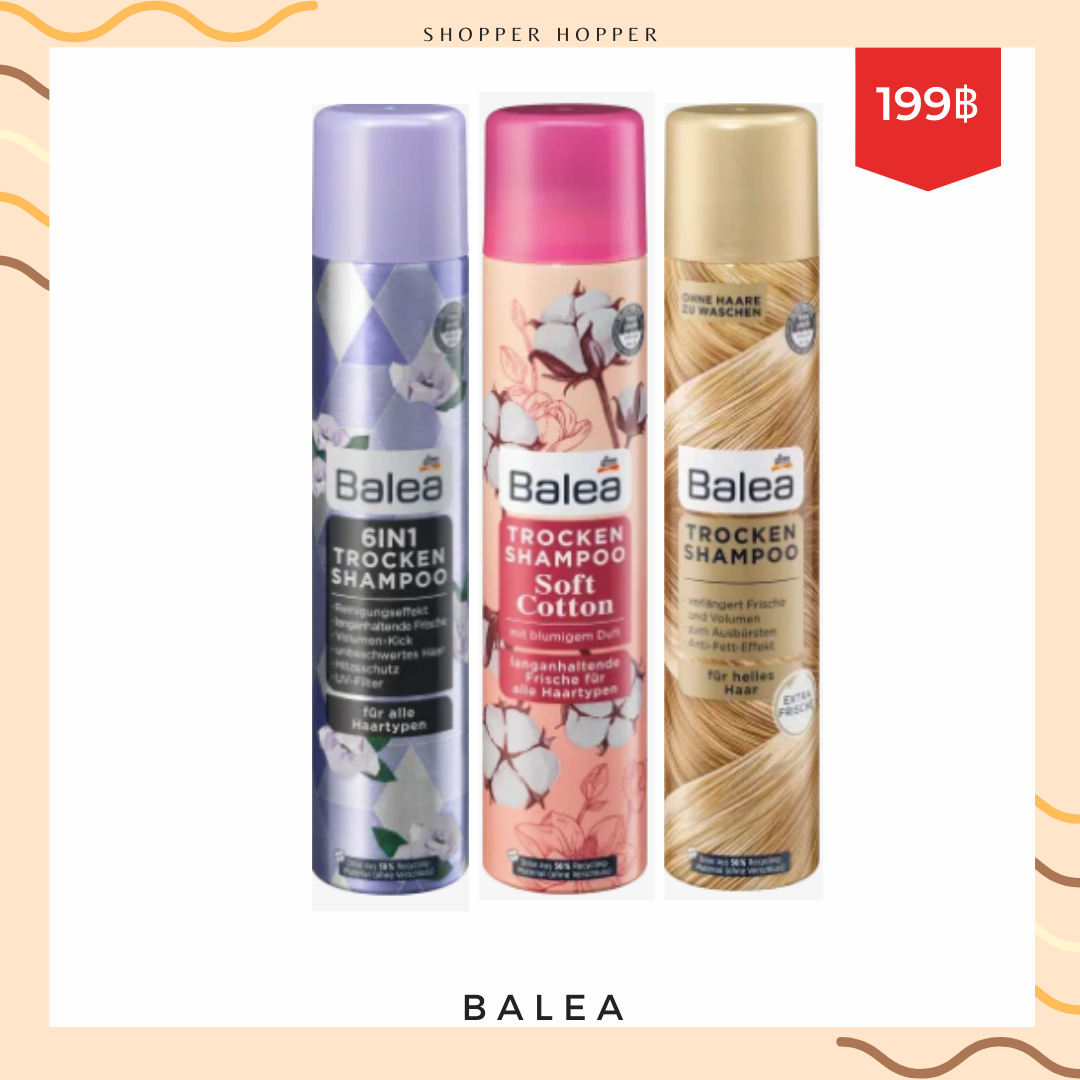 BALEA Dry Shampoo LINE SHOPPING