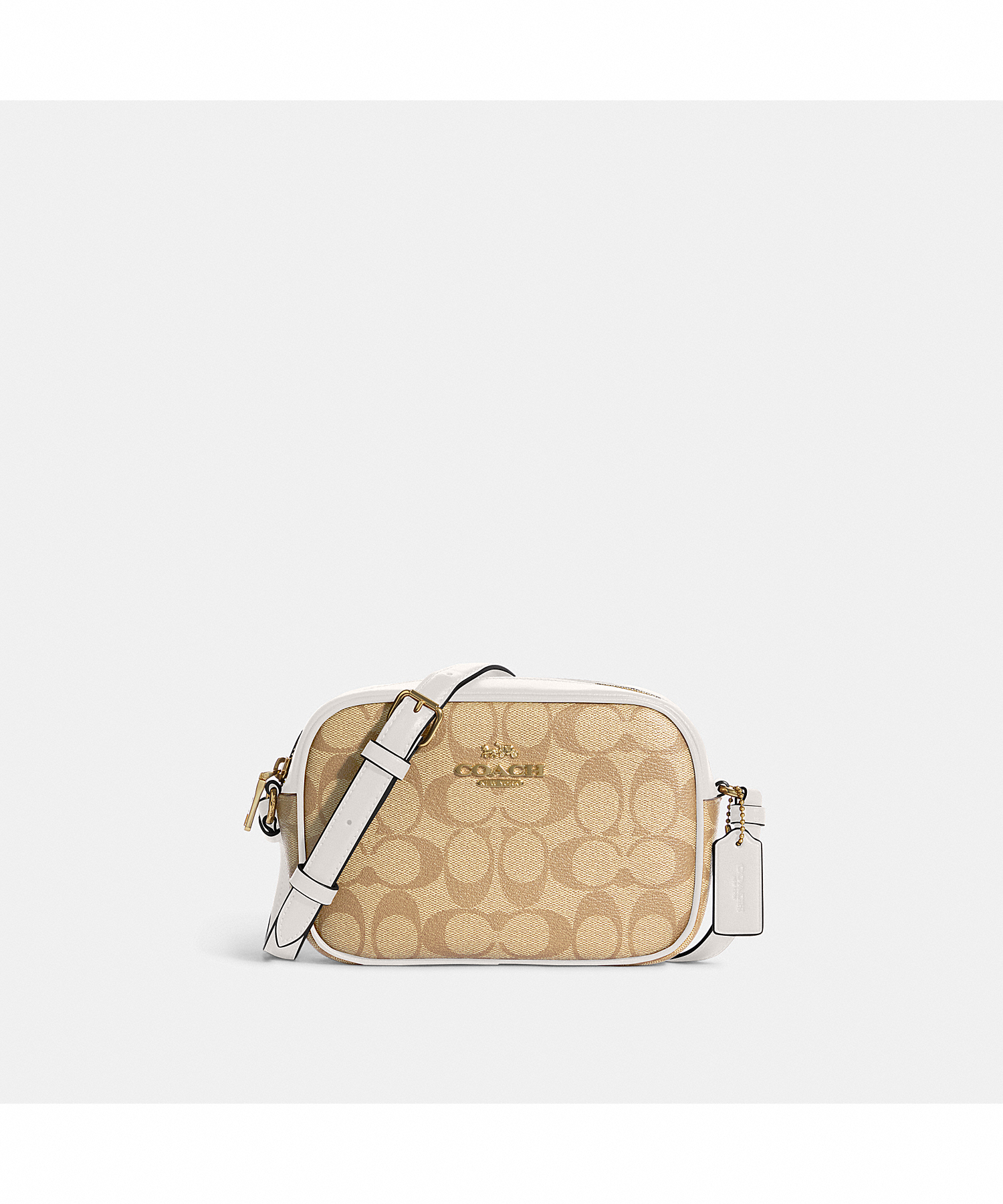 Camera bag in signature canvas 2025