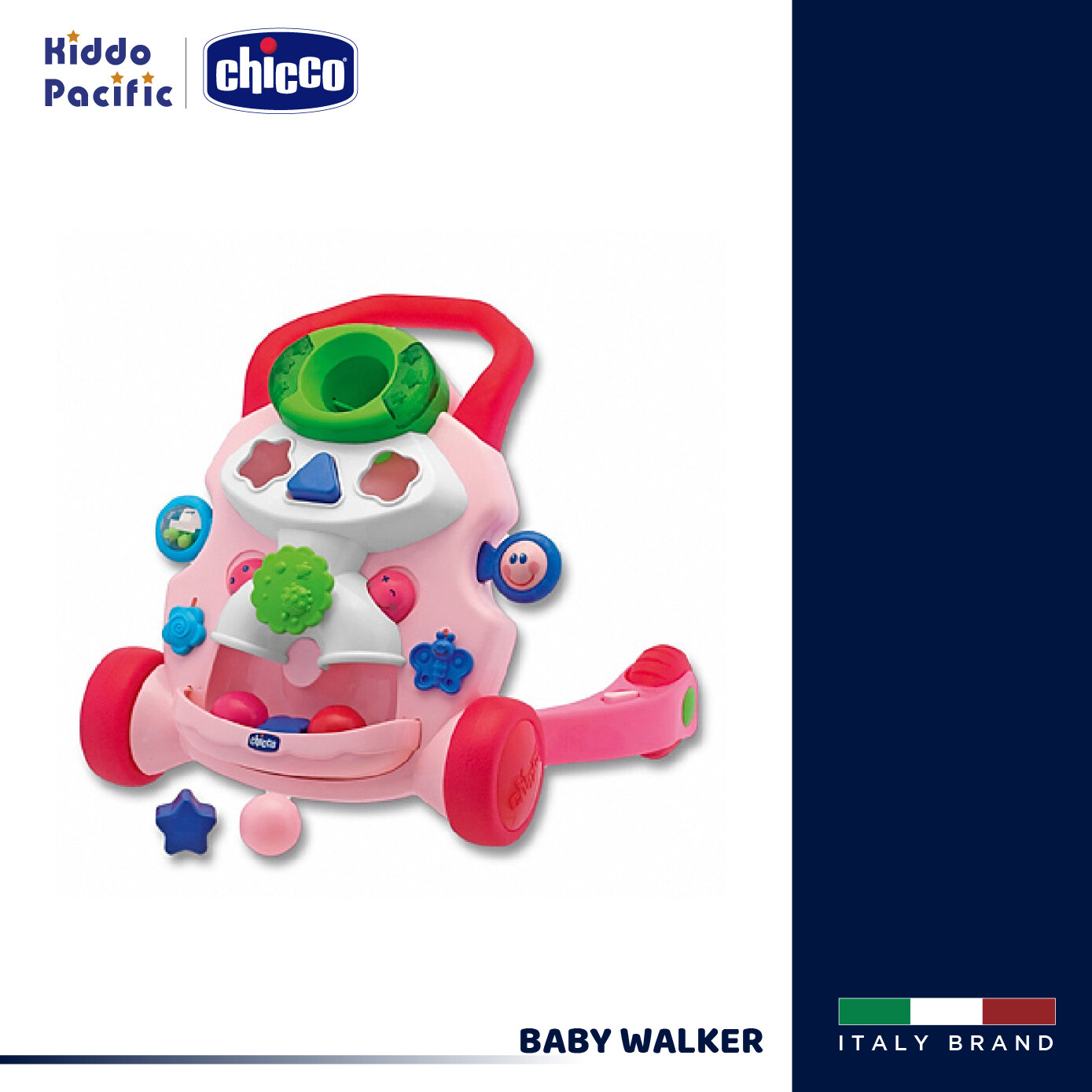 Chicco baby walker pink outlet