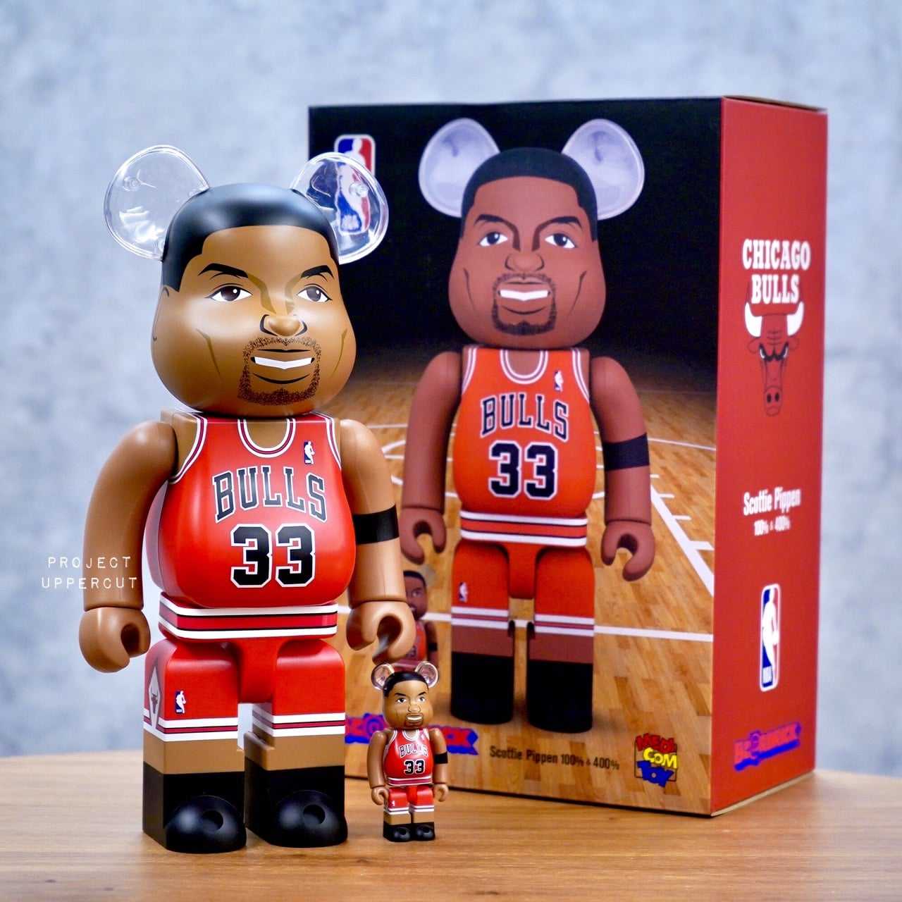 BE@RBRICK 400%+100% NBA - Scottie Pippen (Chicago Bulls) [New