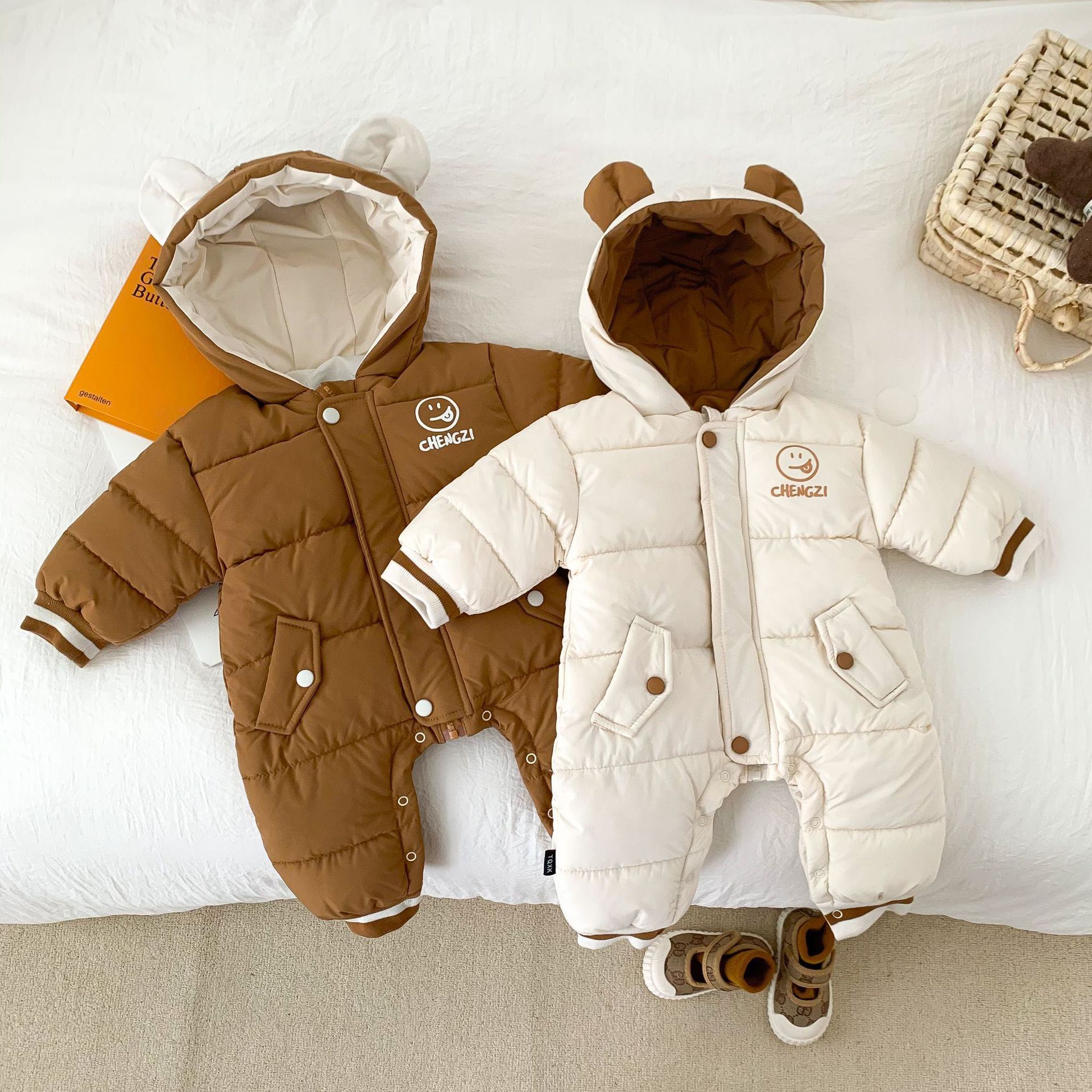 Bear snow romper | LINE SHOPPING