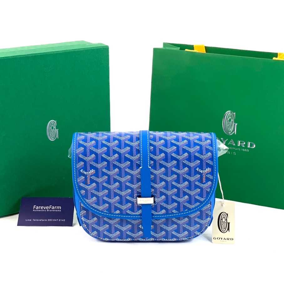 goyard saddle bag