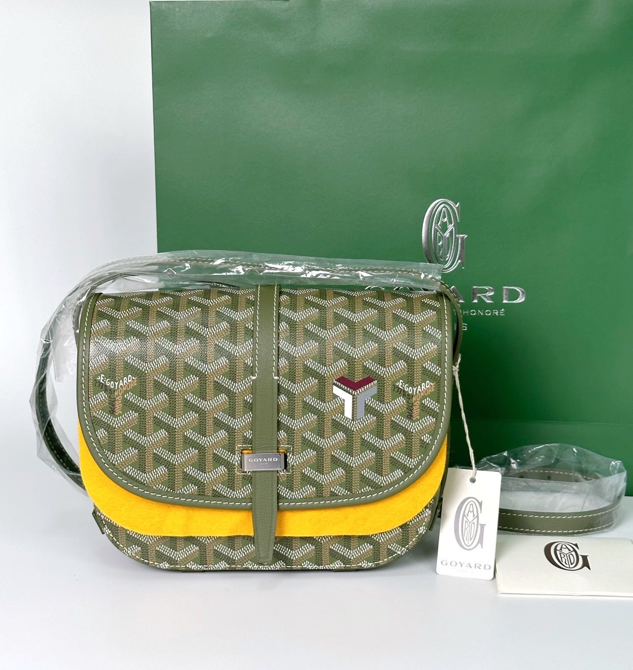 Goyard Belvedere PM Green